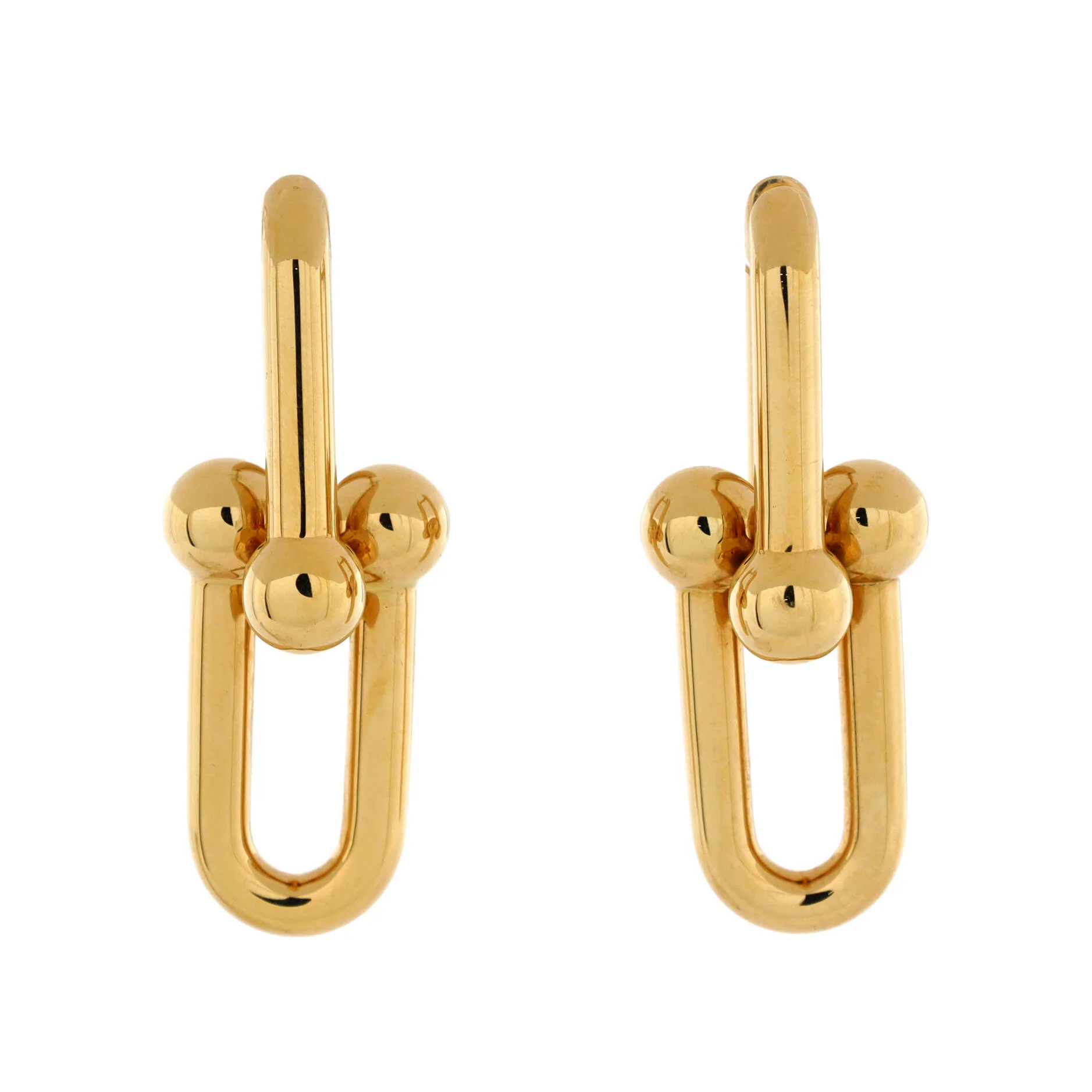 Hardwear Link Earrings 18K Yellow Gold Large