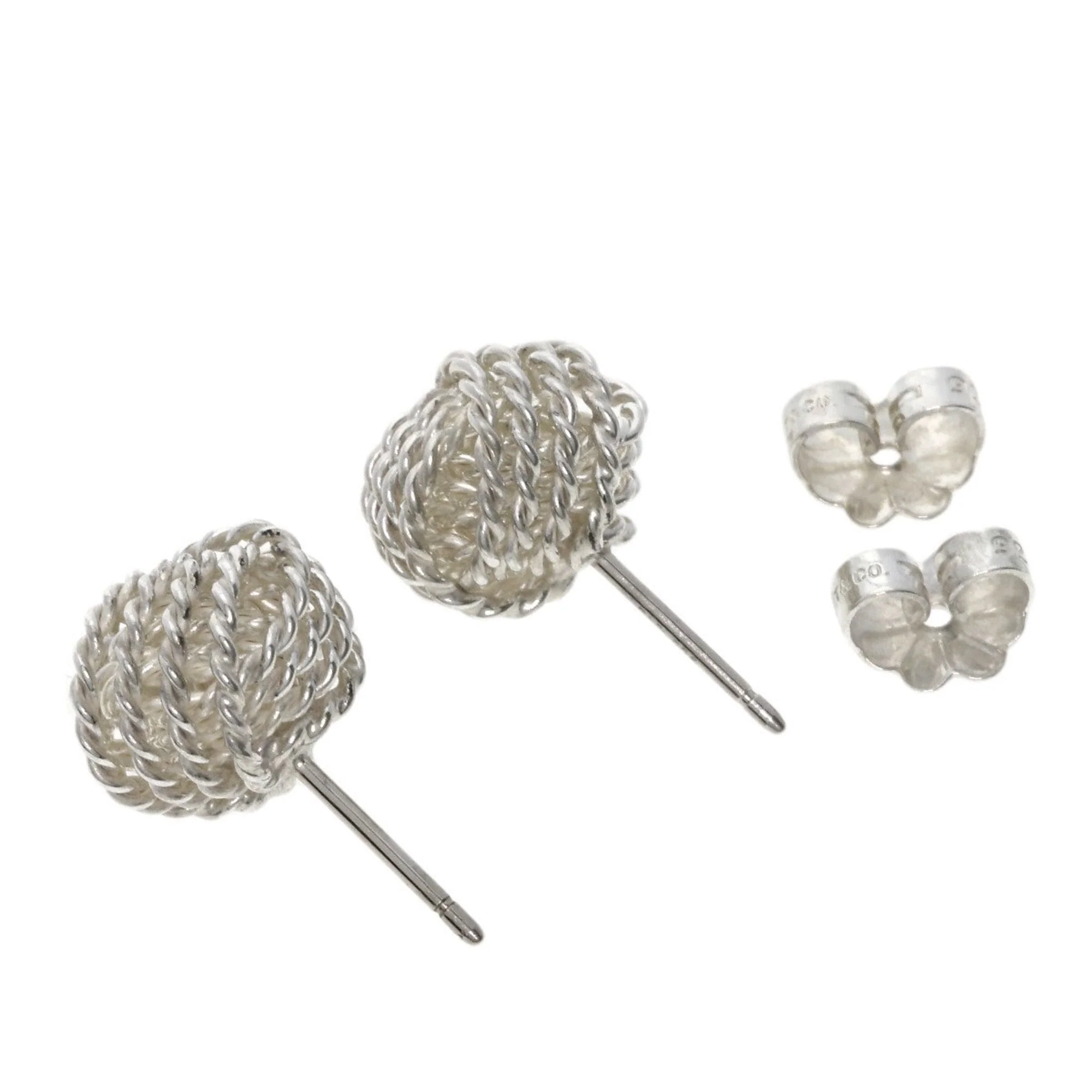Mesh Earrings Sterling Silver Sterling Silver - Image 2