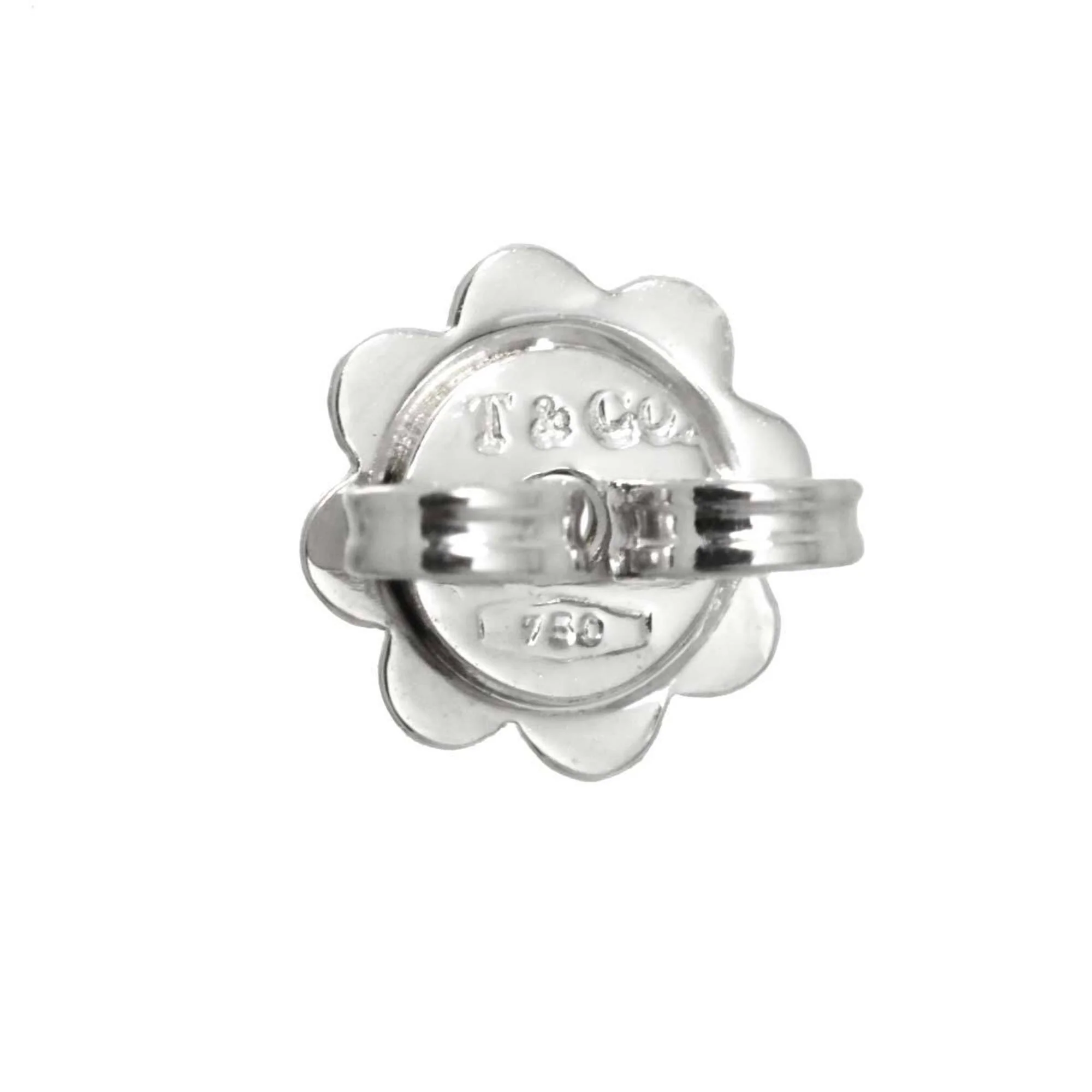 Single Earring 18K White Gold - Image 4