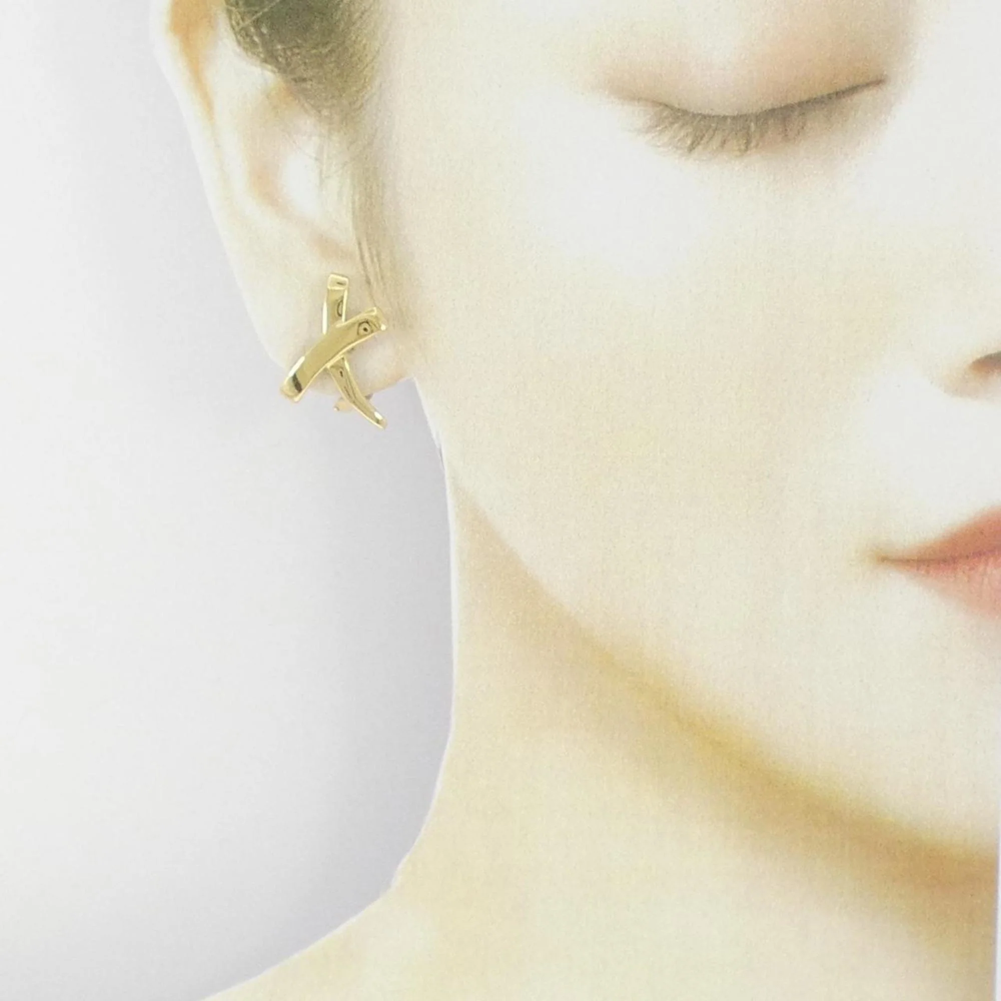 Single Earring 18K Yellow Gold - Image 4
