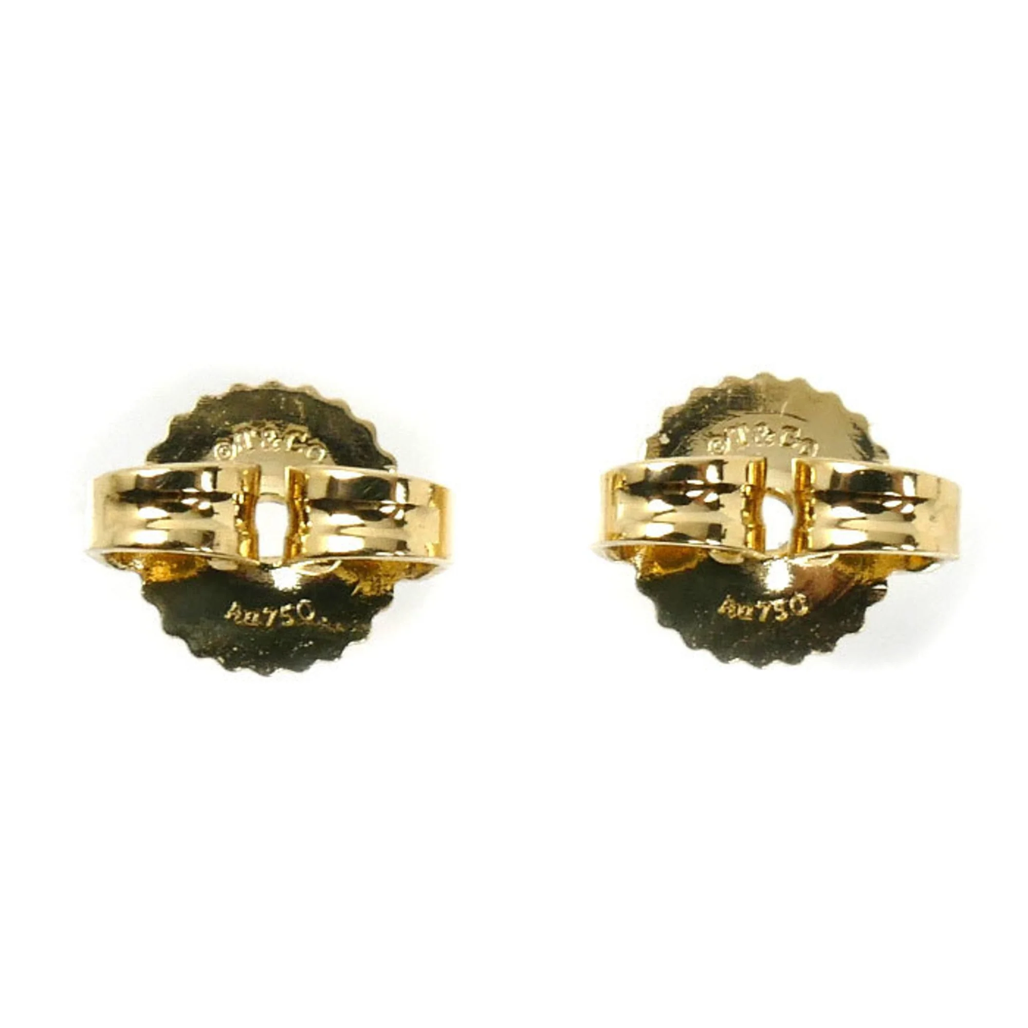 T Smile Mini Pendant Necklace 18K Yellow Gold Earrings 18K Yellow Gold - Image 4