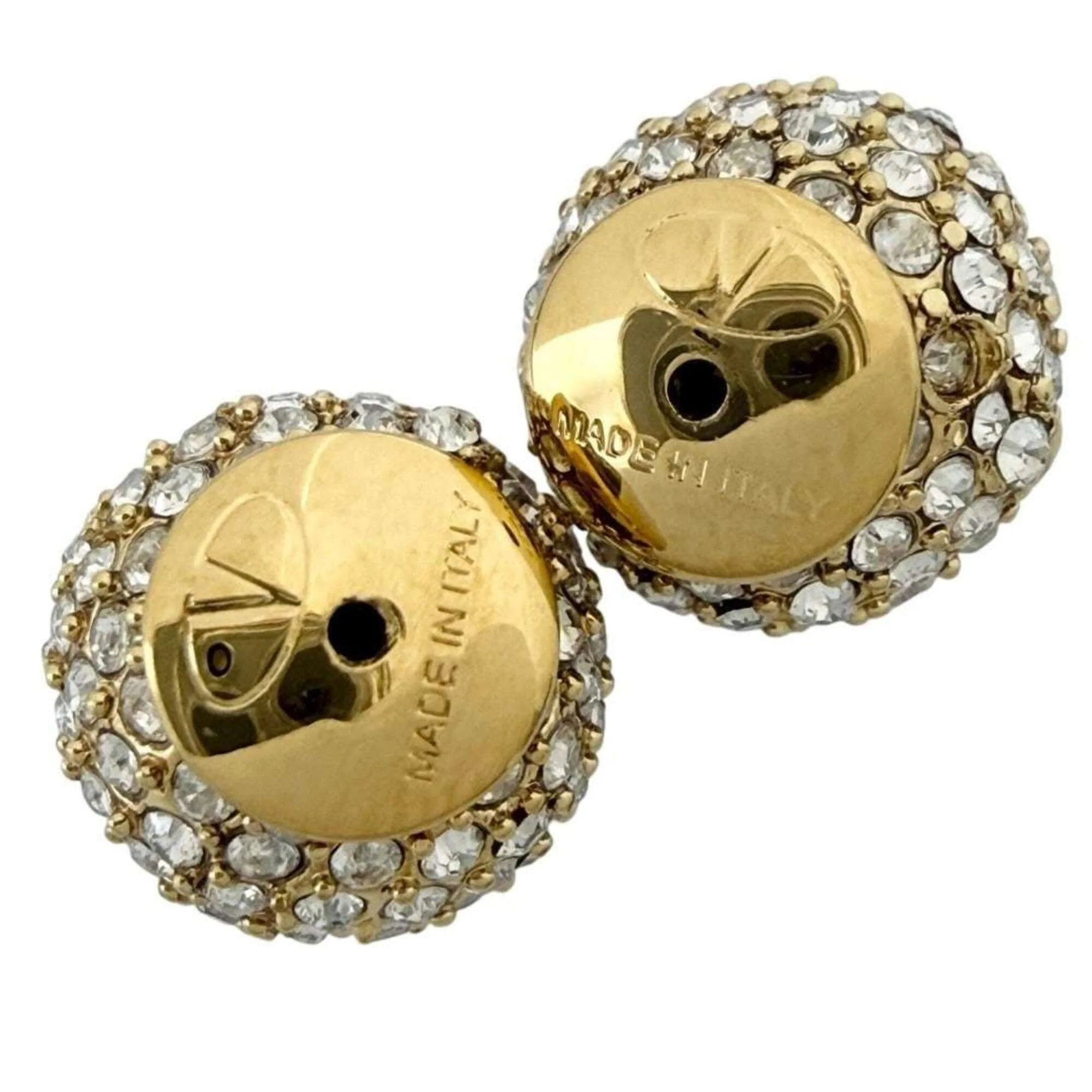 Crystal Earrings Metal and Rhinestone - Image 8