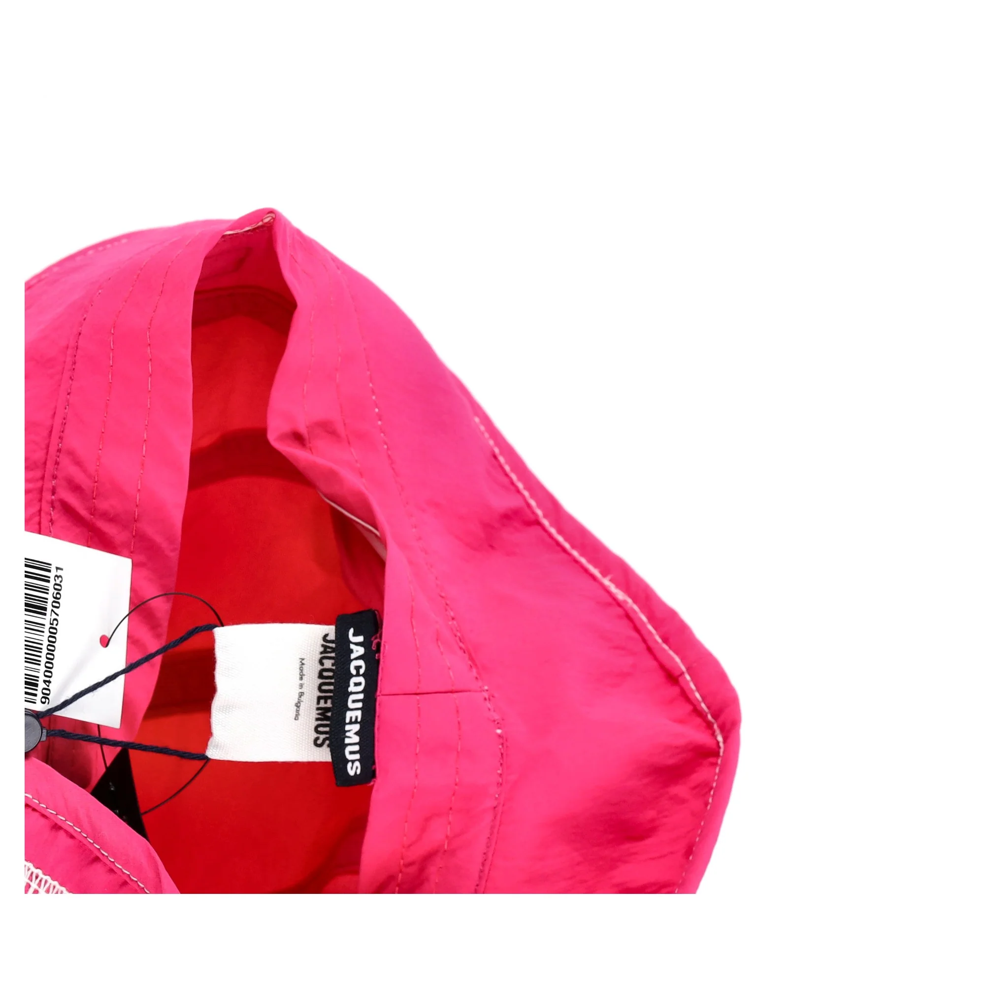 Jacquemus Le Bob Frescu Bucket Hat in Pink Nylon - Image 8