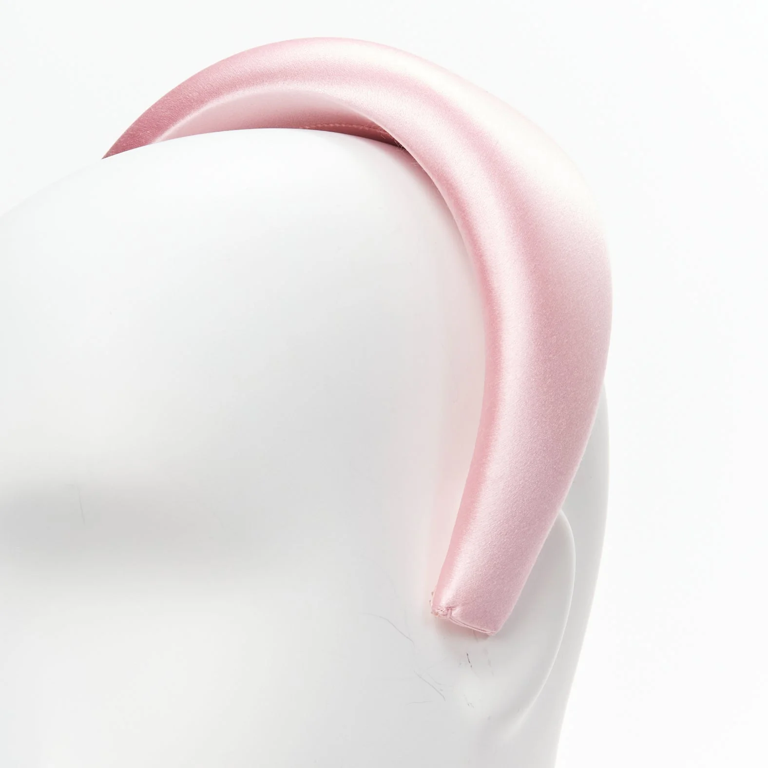 Prada alice satin oversized padded puffy headband - Image 8