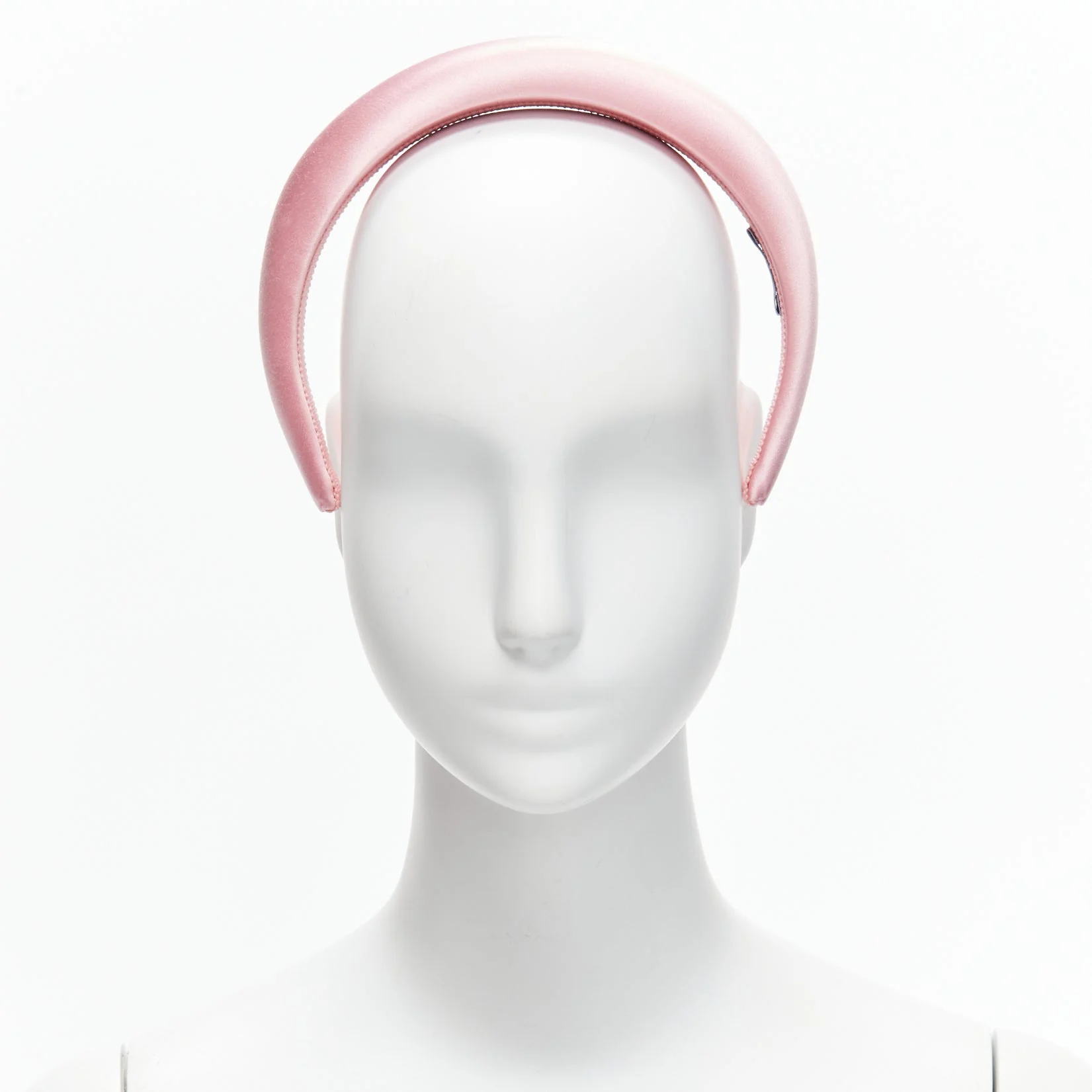 Prada alice satin oversized padded puffy headband - Image 9