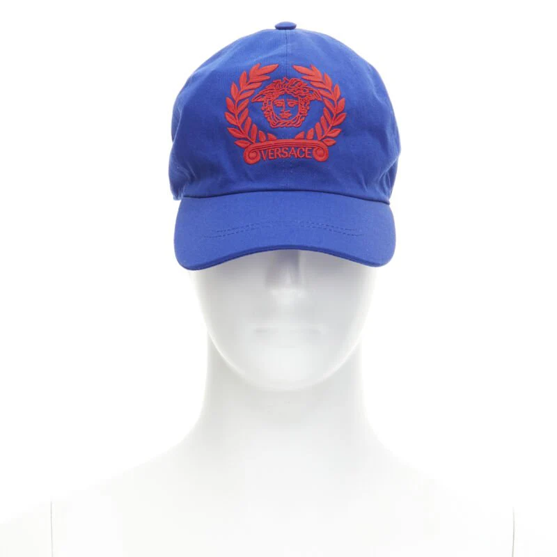 Versace Medusa logo embroidery baseball hat M / - Image 7