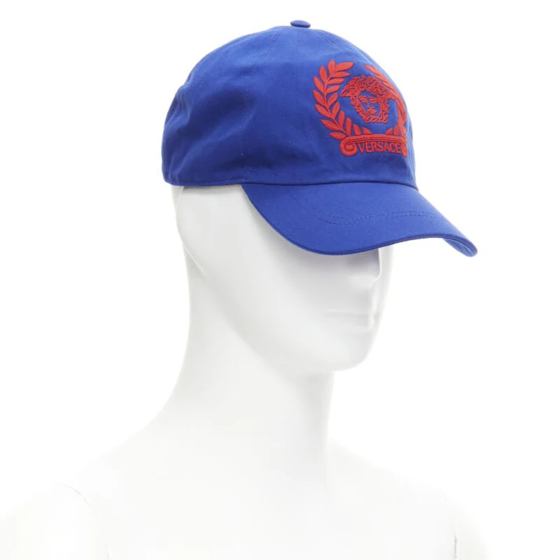 Versace Medusa logo embroidery baseball hat M / - Image 9
