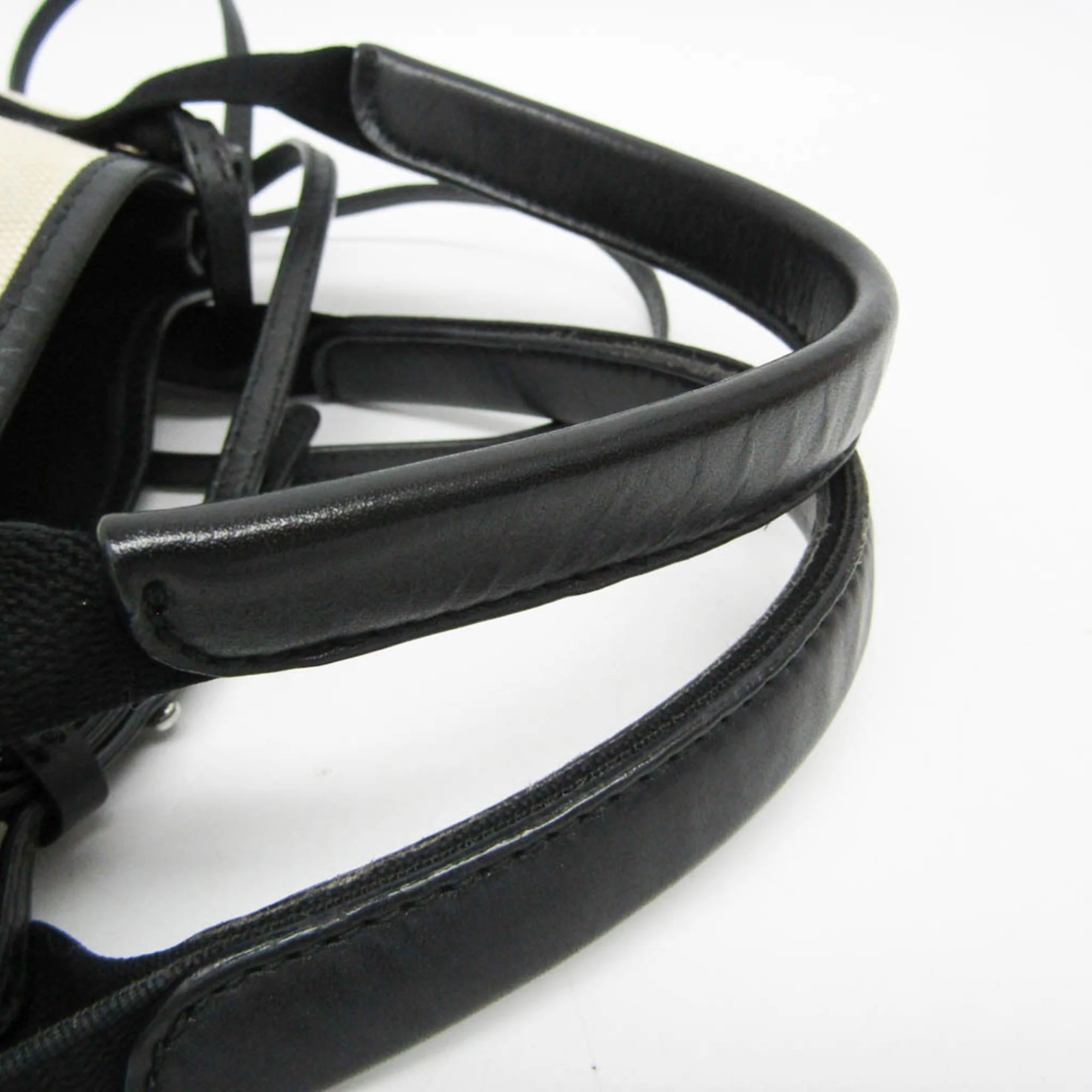 Navy Cabas Canvas and Leather XS - Image 8