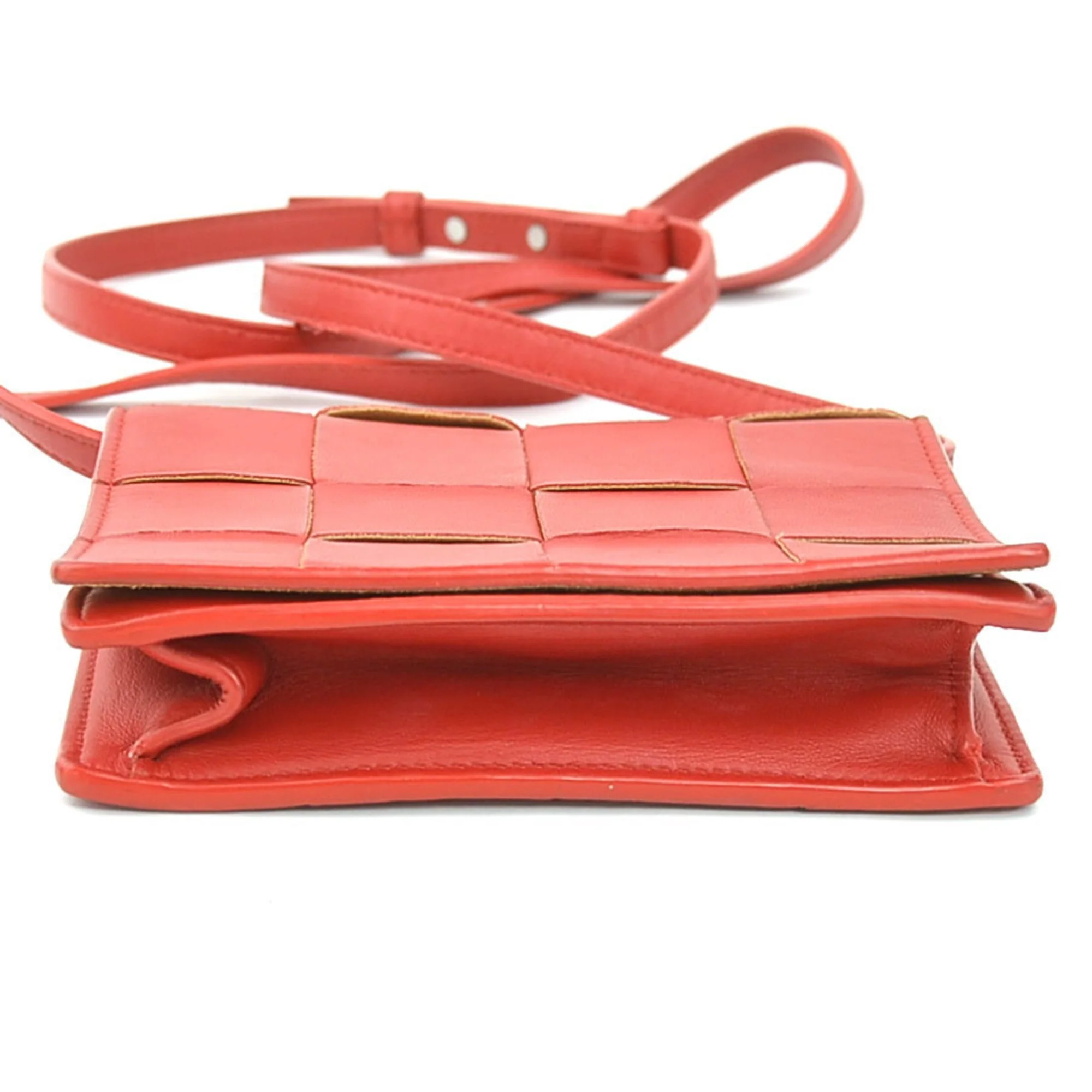 Cassette Crossbody Bag Maxi Intrecciato Leather - Image 4