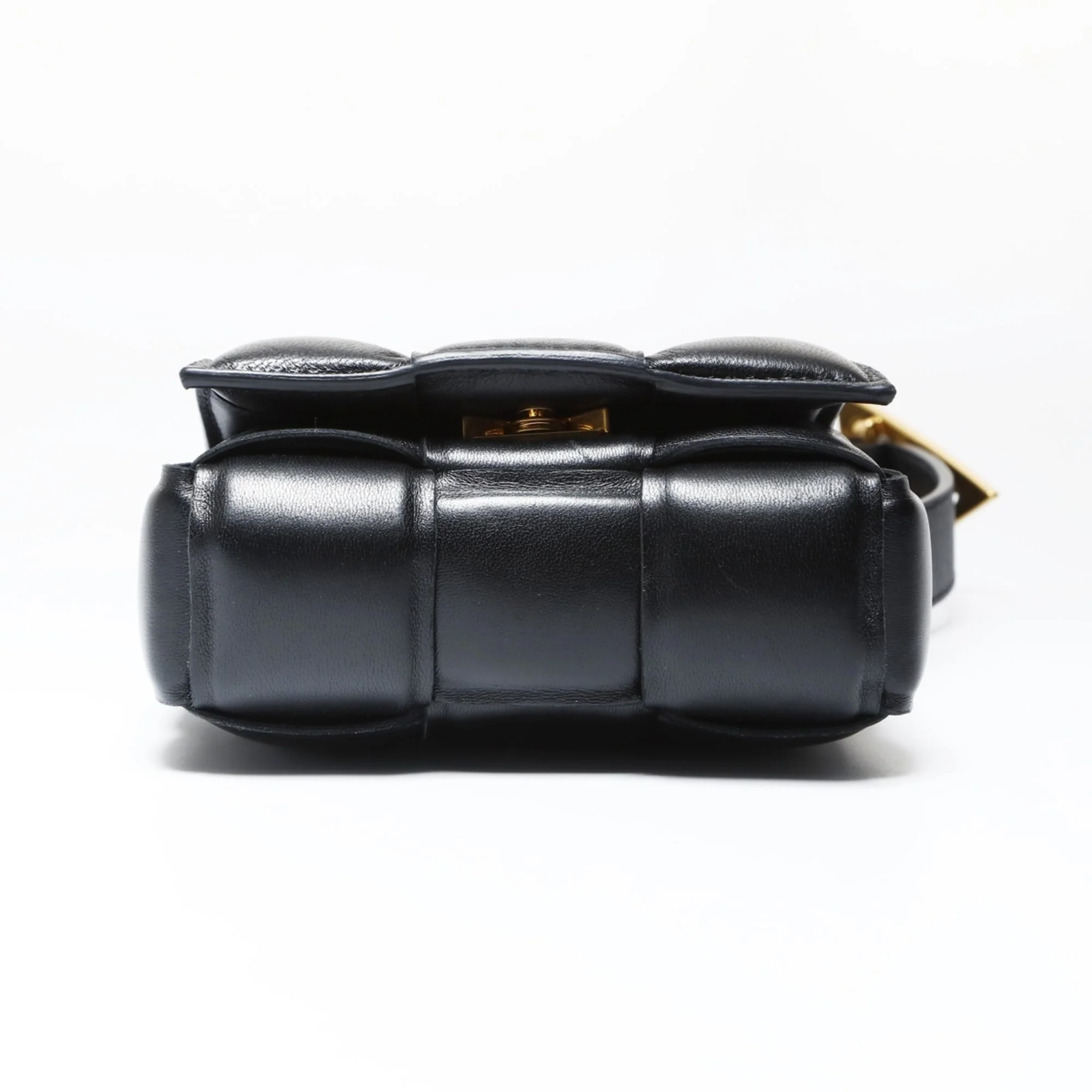 Cassette Crossbody Bag Padded Maxi Intrecciato Leather - Image 8