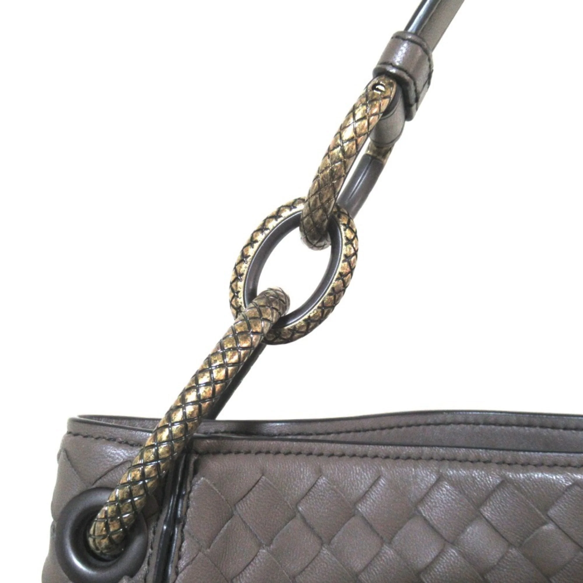 Loop Shoulder Bag Intrecciato Nappa Medium - Image 3