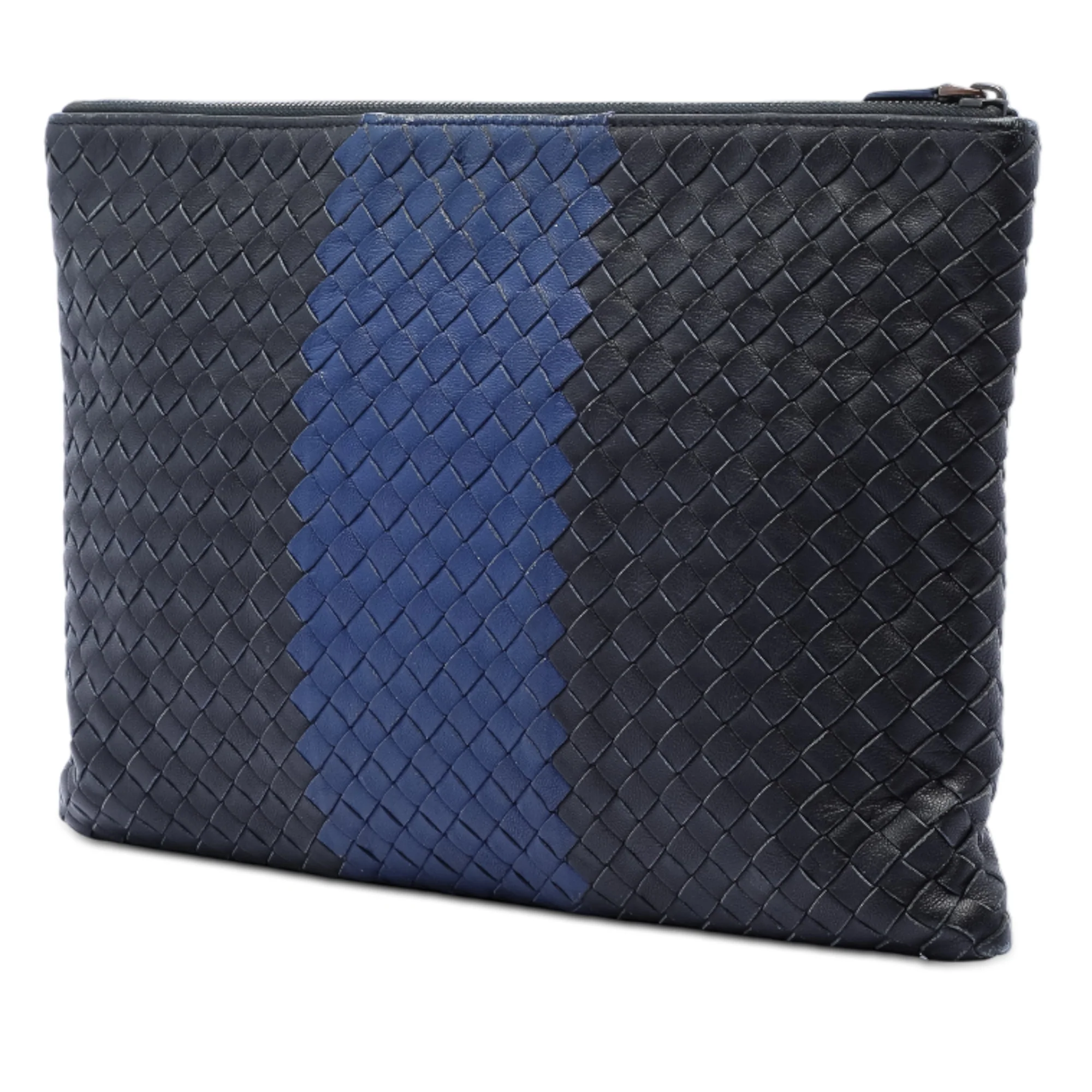 Zip Pouch Intrecciato Nappa Large - Image 2