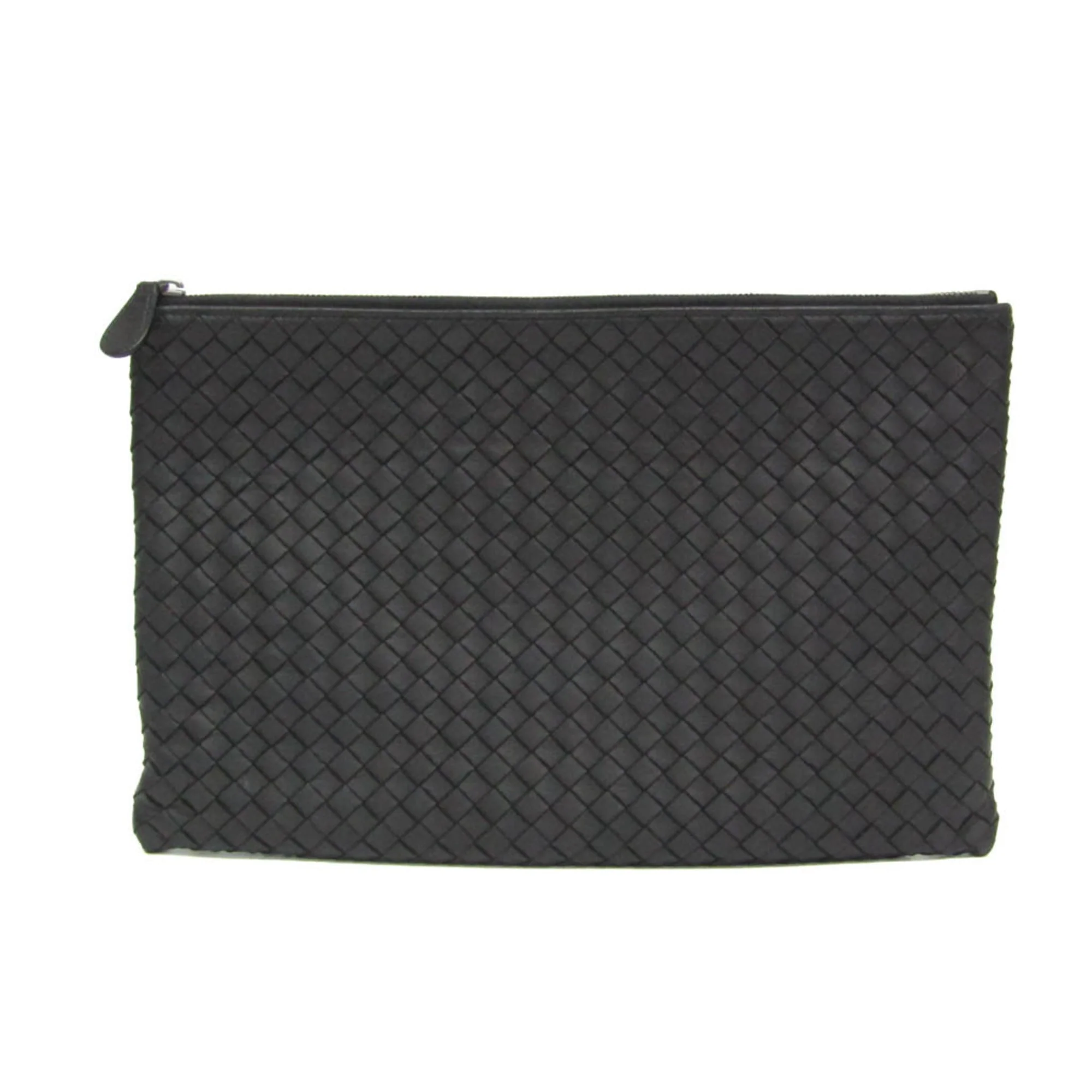 Zip Pouch Intrecciato Nappa Large