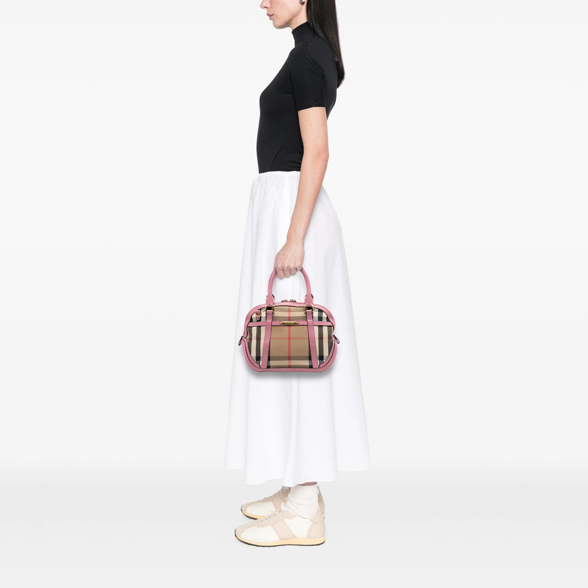 Bridle Orchard Bag House Check Canvas Small - Image 7