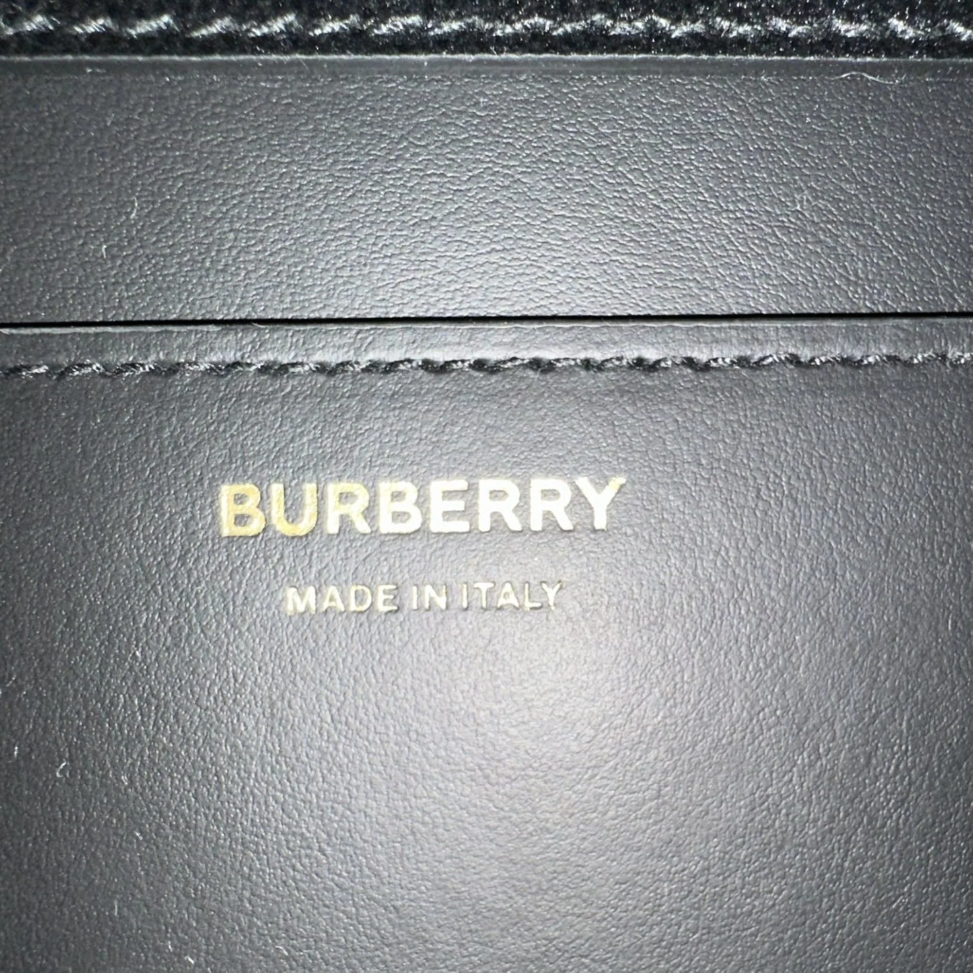 Mackford Shoulder Bag Leather and House Check Canvas Small - Image 6