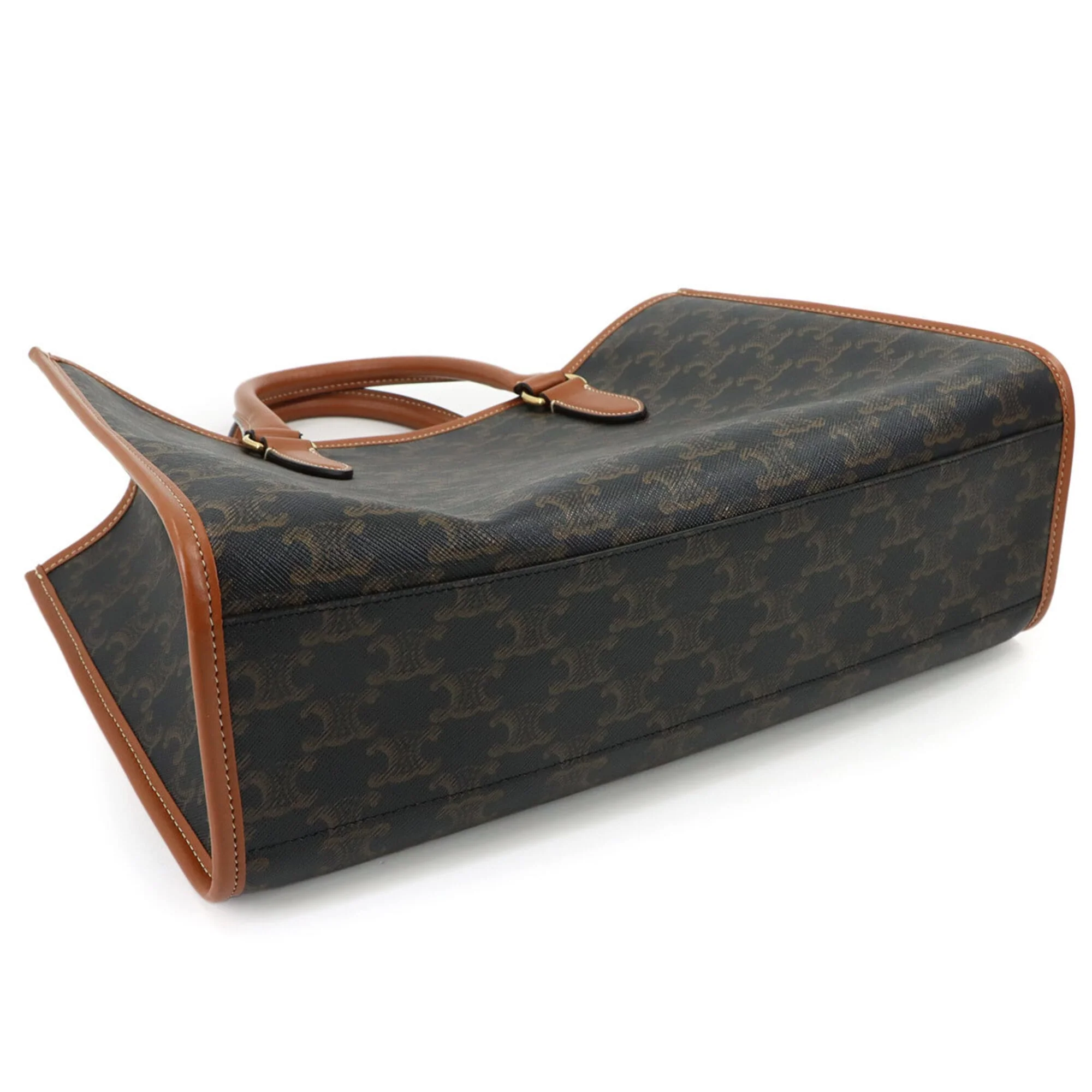 Horizontal Cabas Tote Triomphe Coated Canvas - Image 5