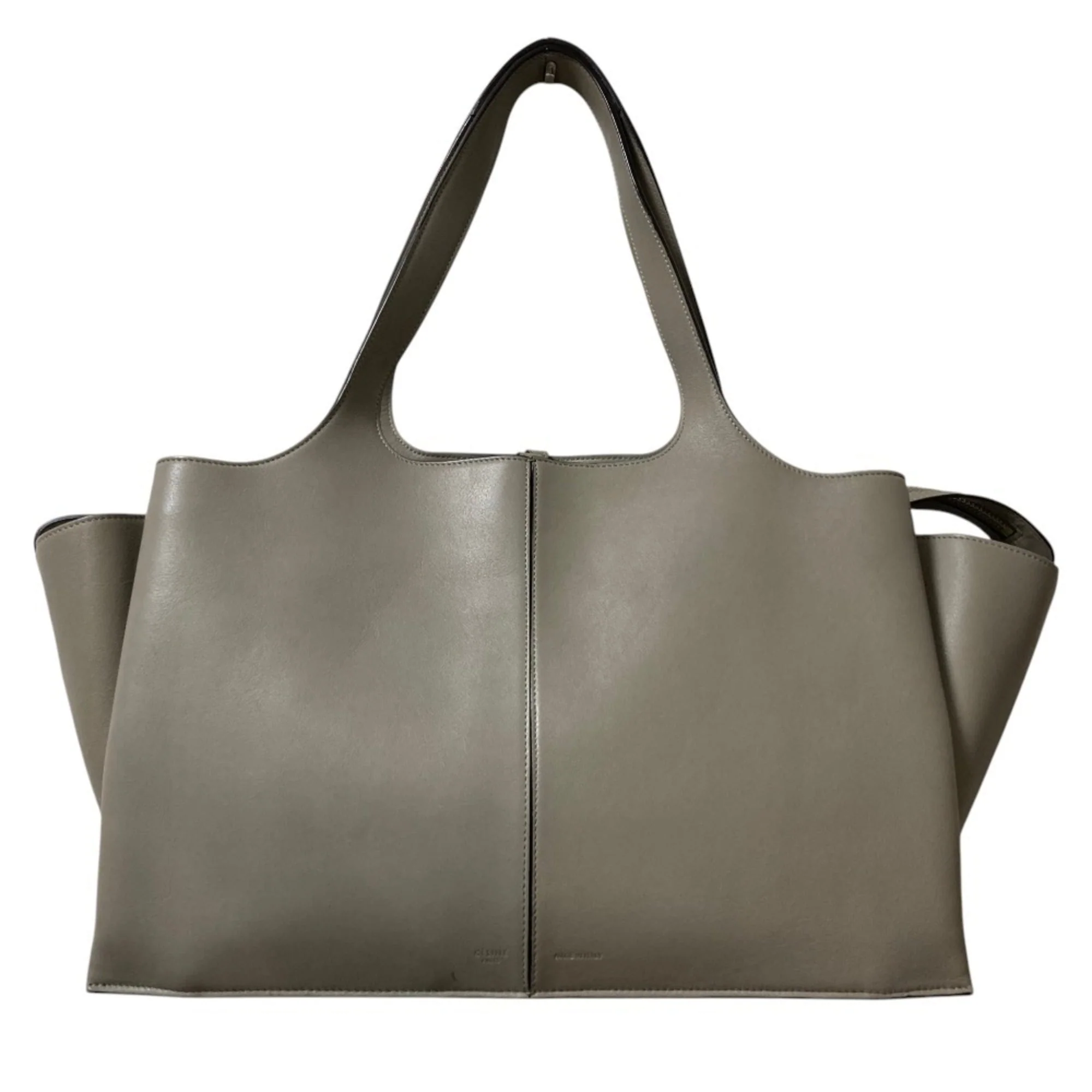 Tri-Fold Shoulder Bag Smooth Calfskin Medium