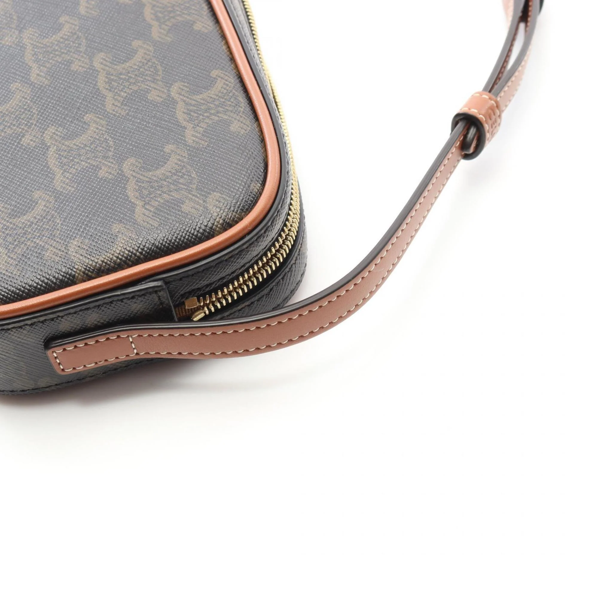 Triomphe East-West Shoulder Bag Triomphe Coated Canvas - Image 5