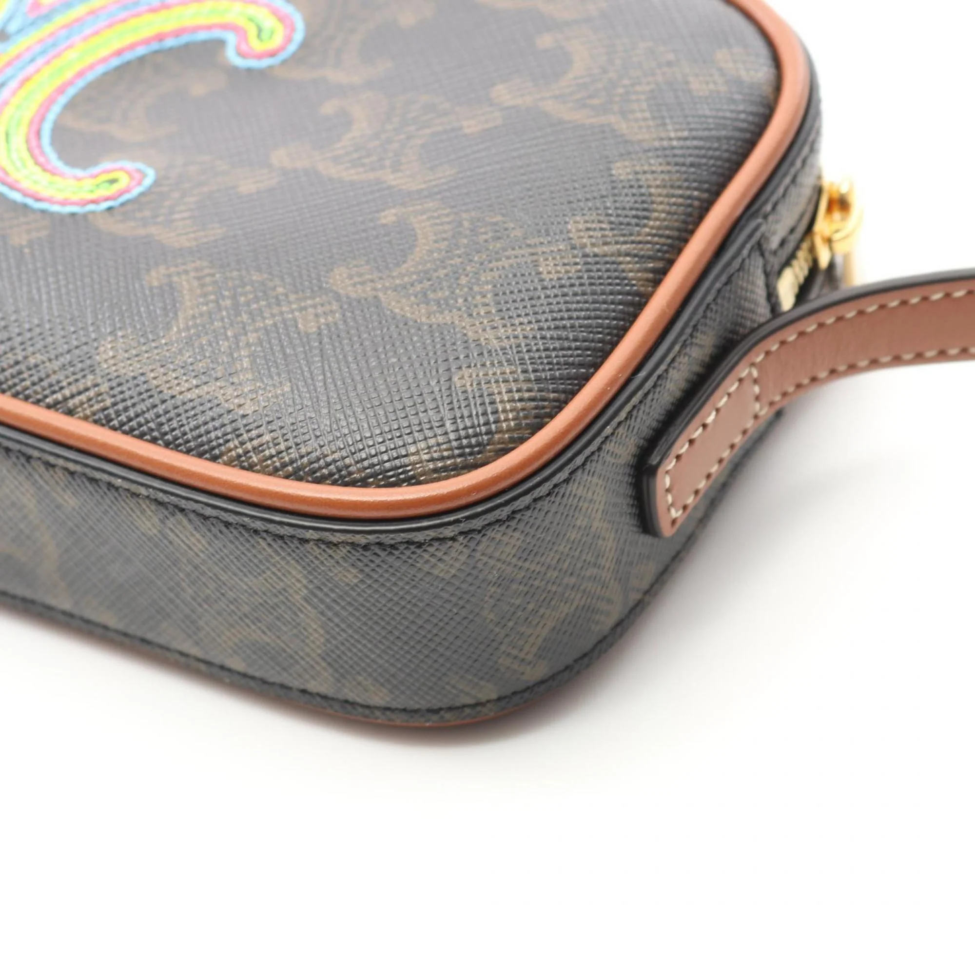 Triomphe East-West Shoulder Bag Triomphe Coated Canvas - Image 6