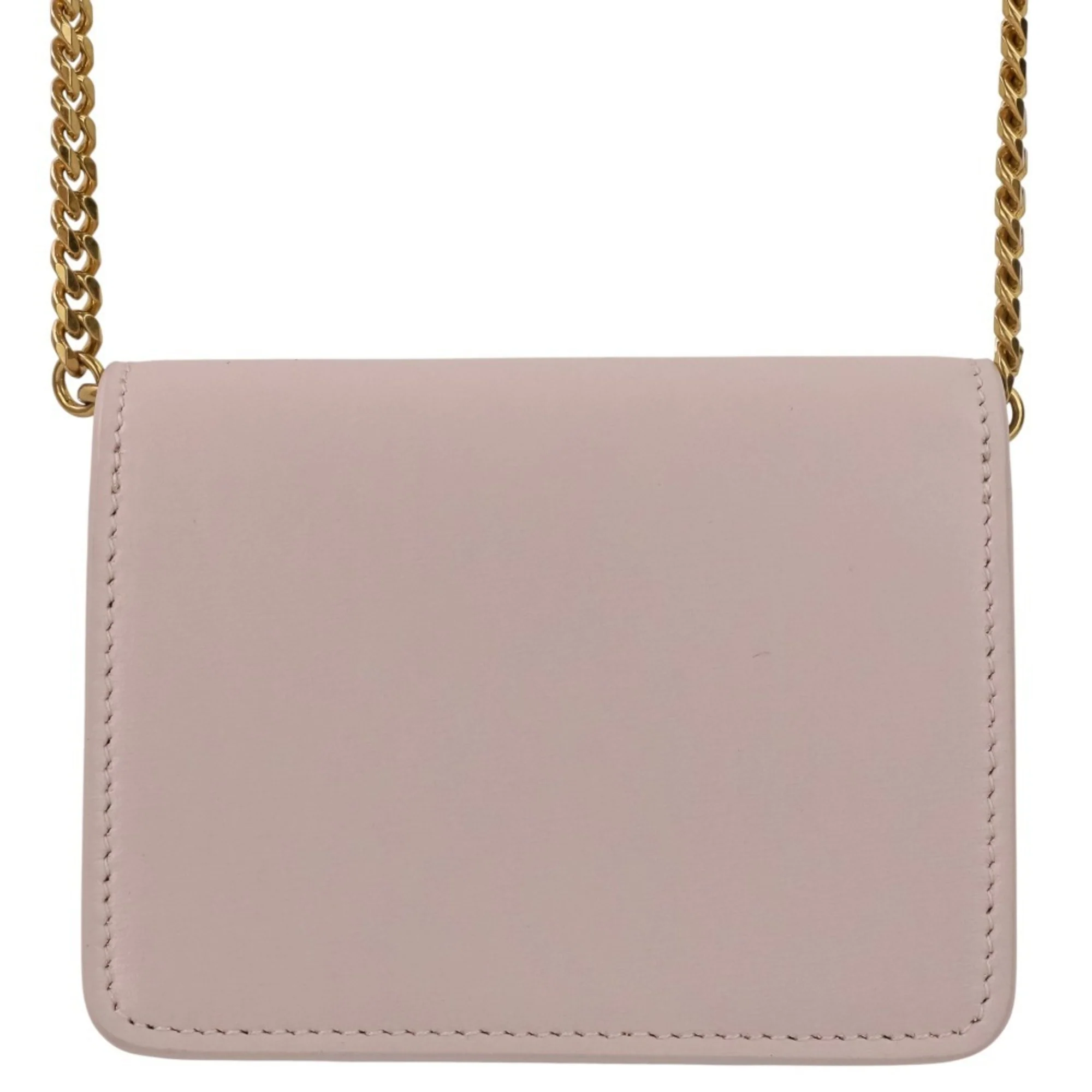 Triomphe Envelope Wallet on Chain Leather - Image 2