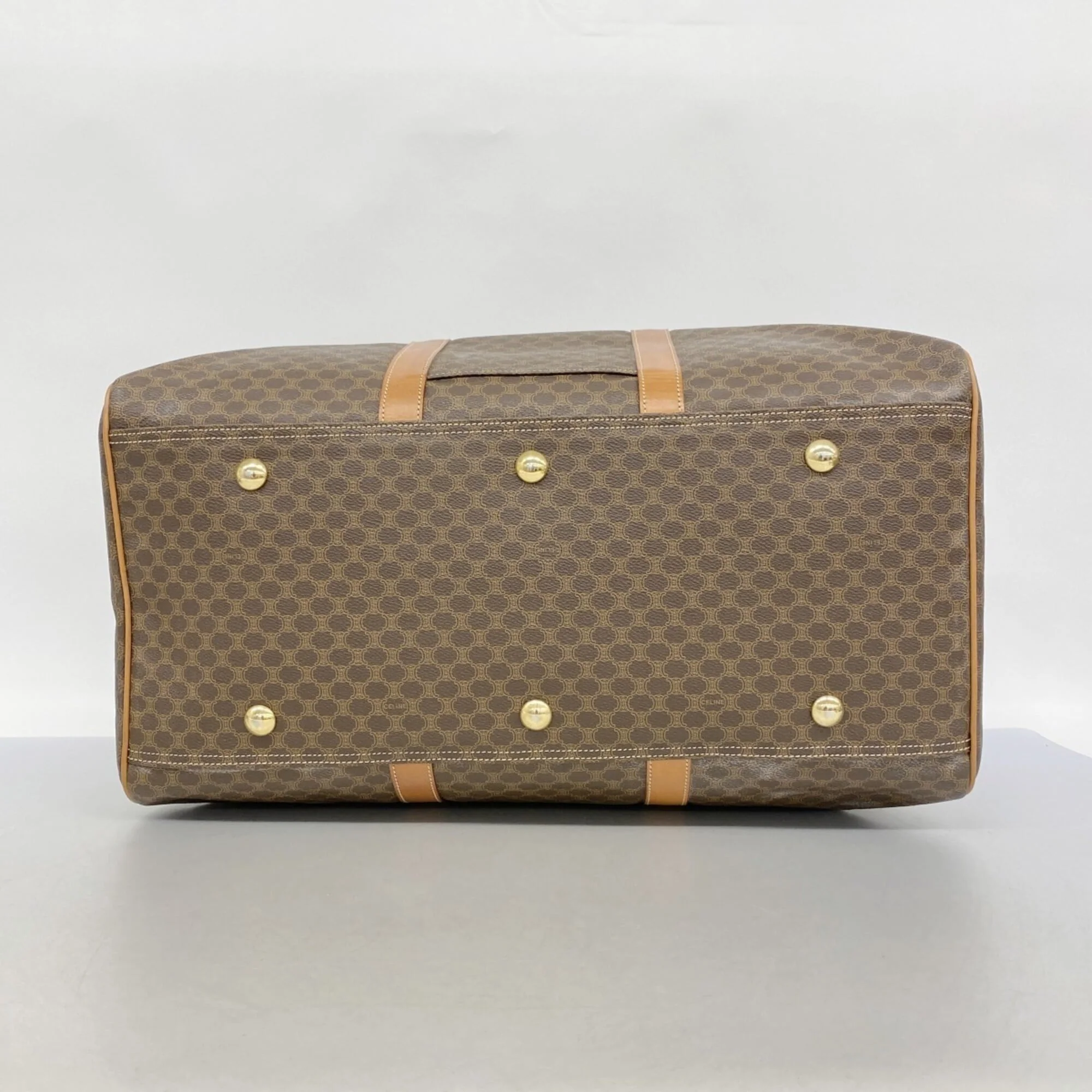 Vintage Duffle Bag Macadam Coated Canvas Large - Image 3