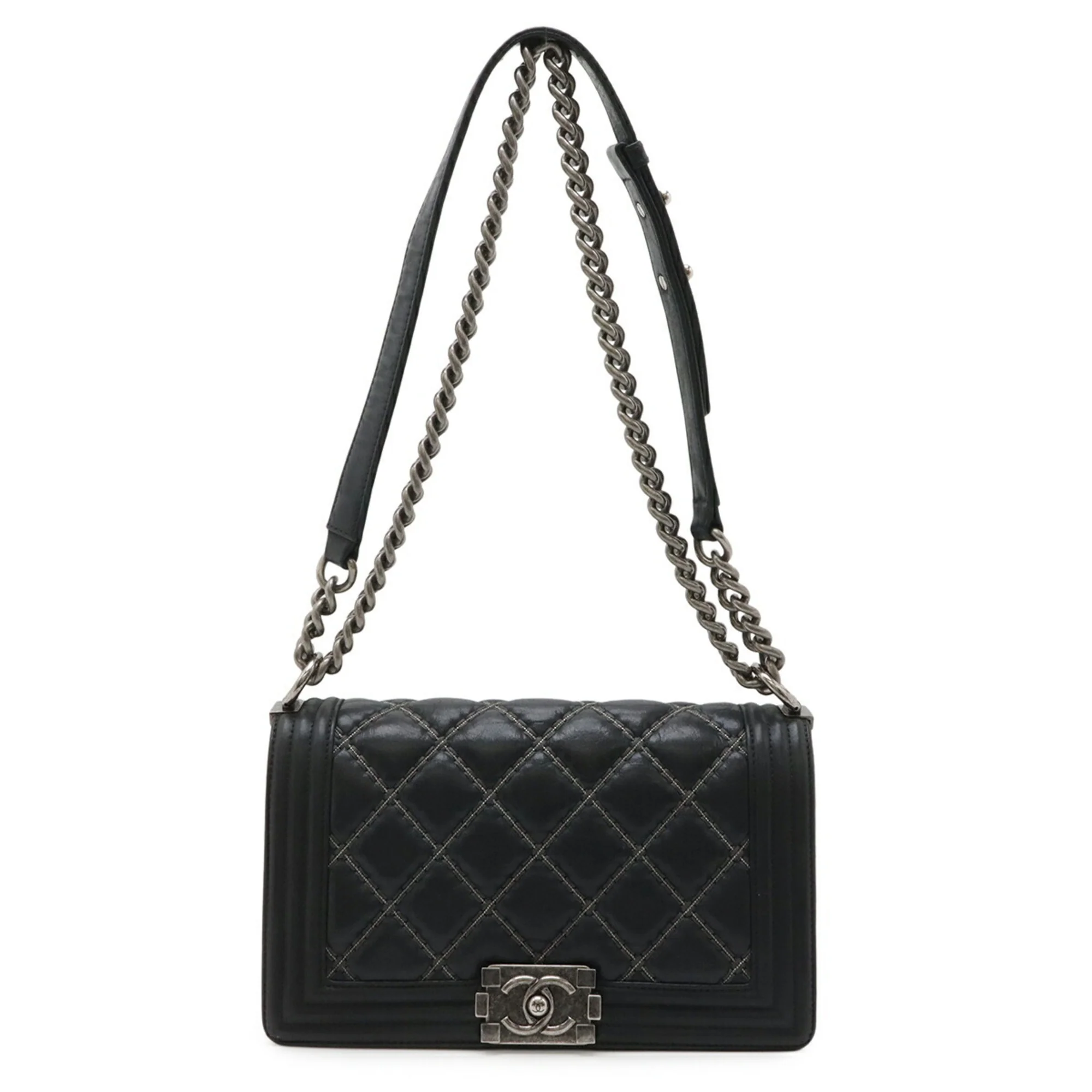 Boy Flap Bag Quilted Calfskin Old Medium - Image 2
