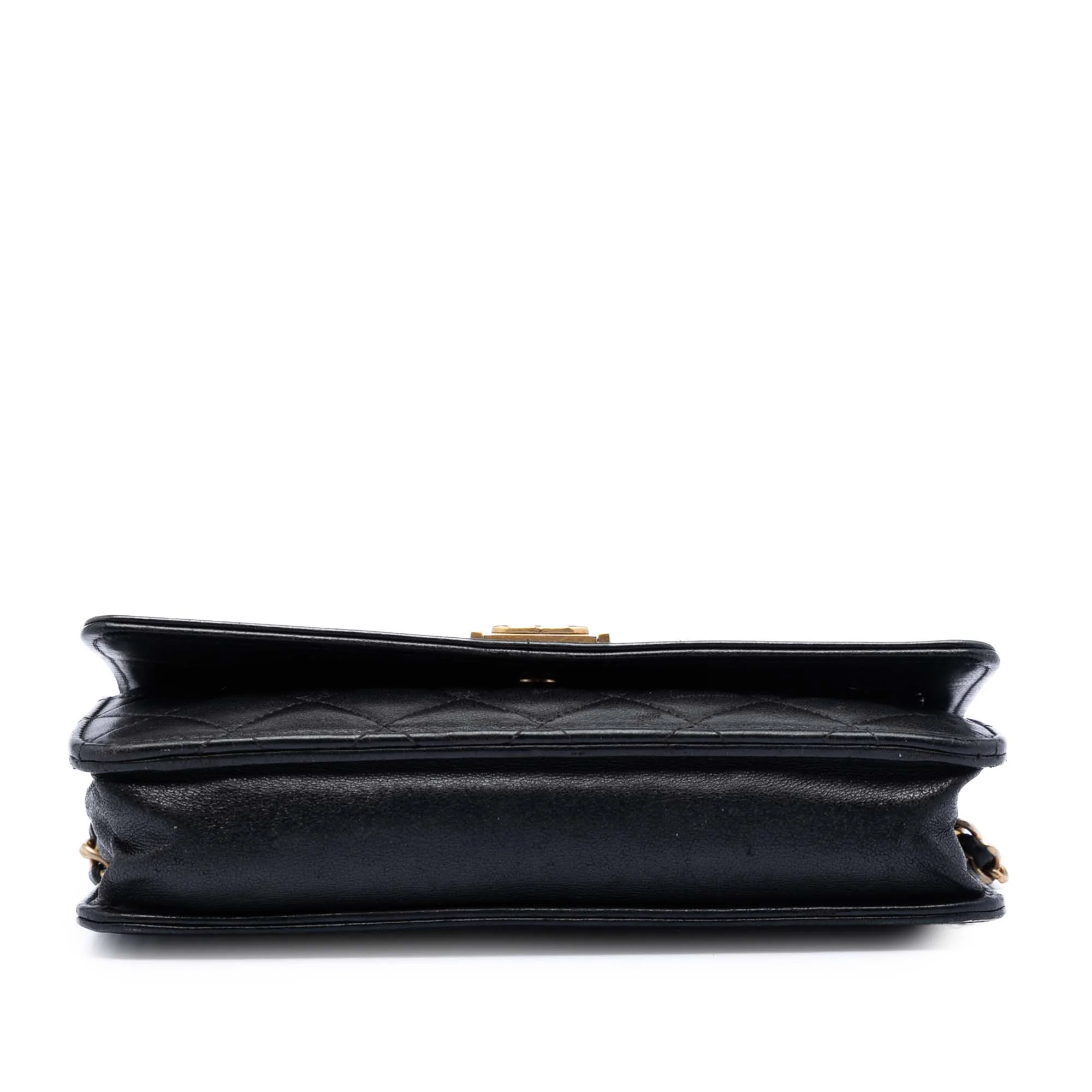 Boy Wallet on Chain Quilted Lambskin - Image 3