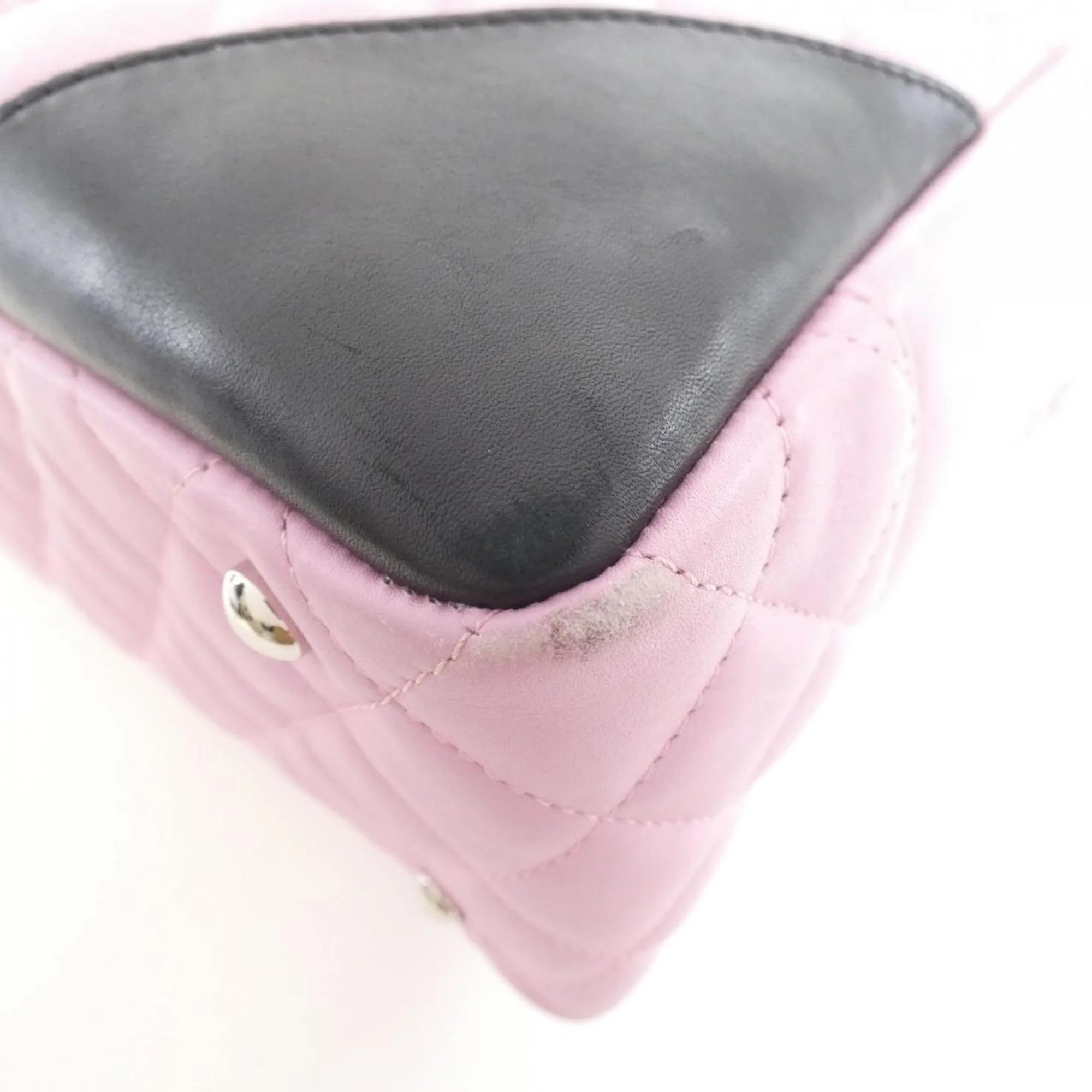 Cambon Bowler Bag Quilted Leather Medium - Image 3