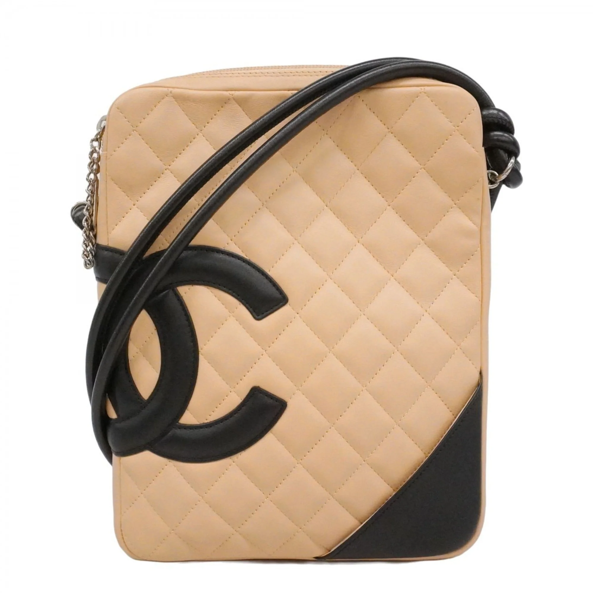 Cambon Crossbody Bag Quilted Leather Medium