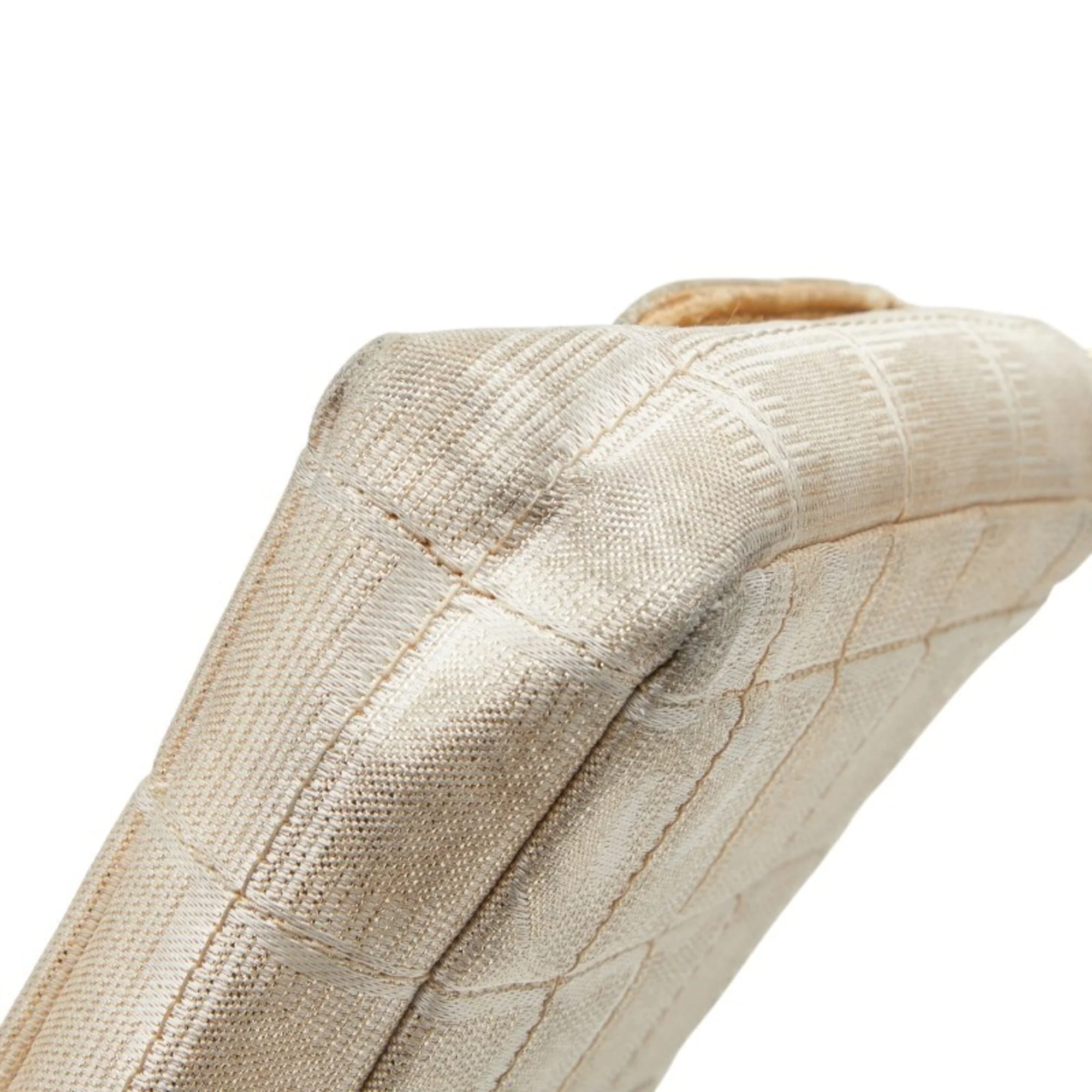 Chocolate Bar Flap Bag Quilted Lambskin East West - Image 5
