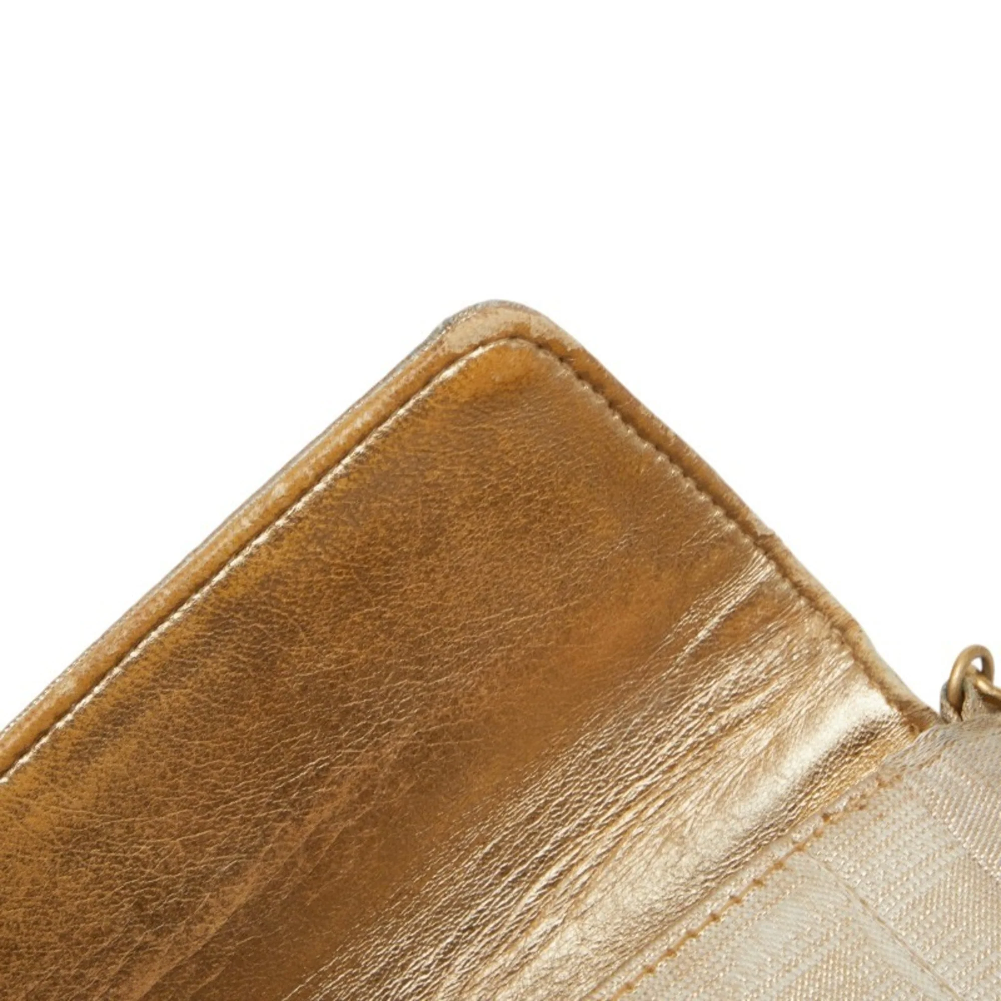 Chocolate Bar Flap Bag Quilted Lambskin East West - Image 7