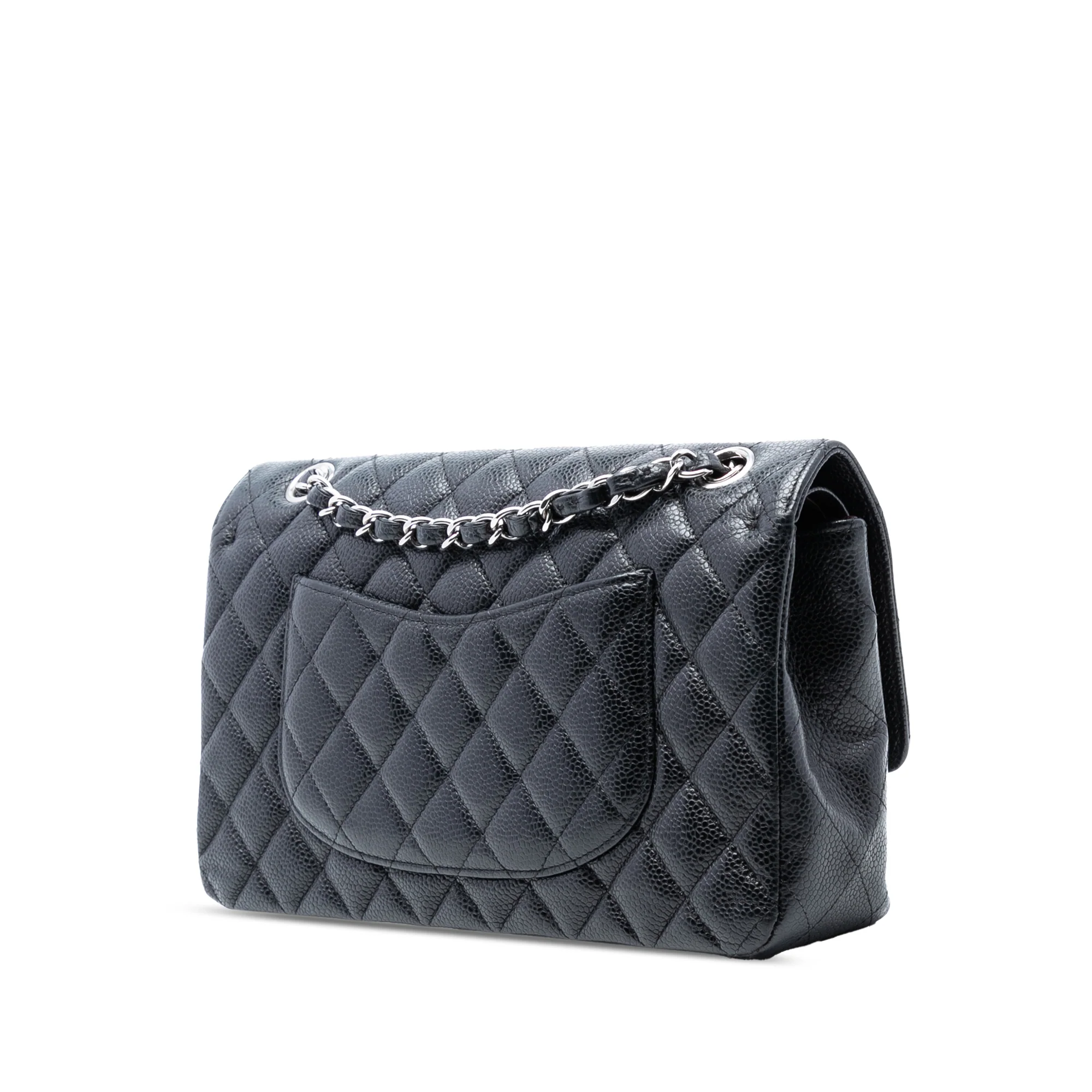 Classic Double Flap Bag Quilted Caviar Medium - Image 2