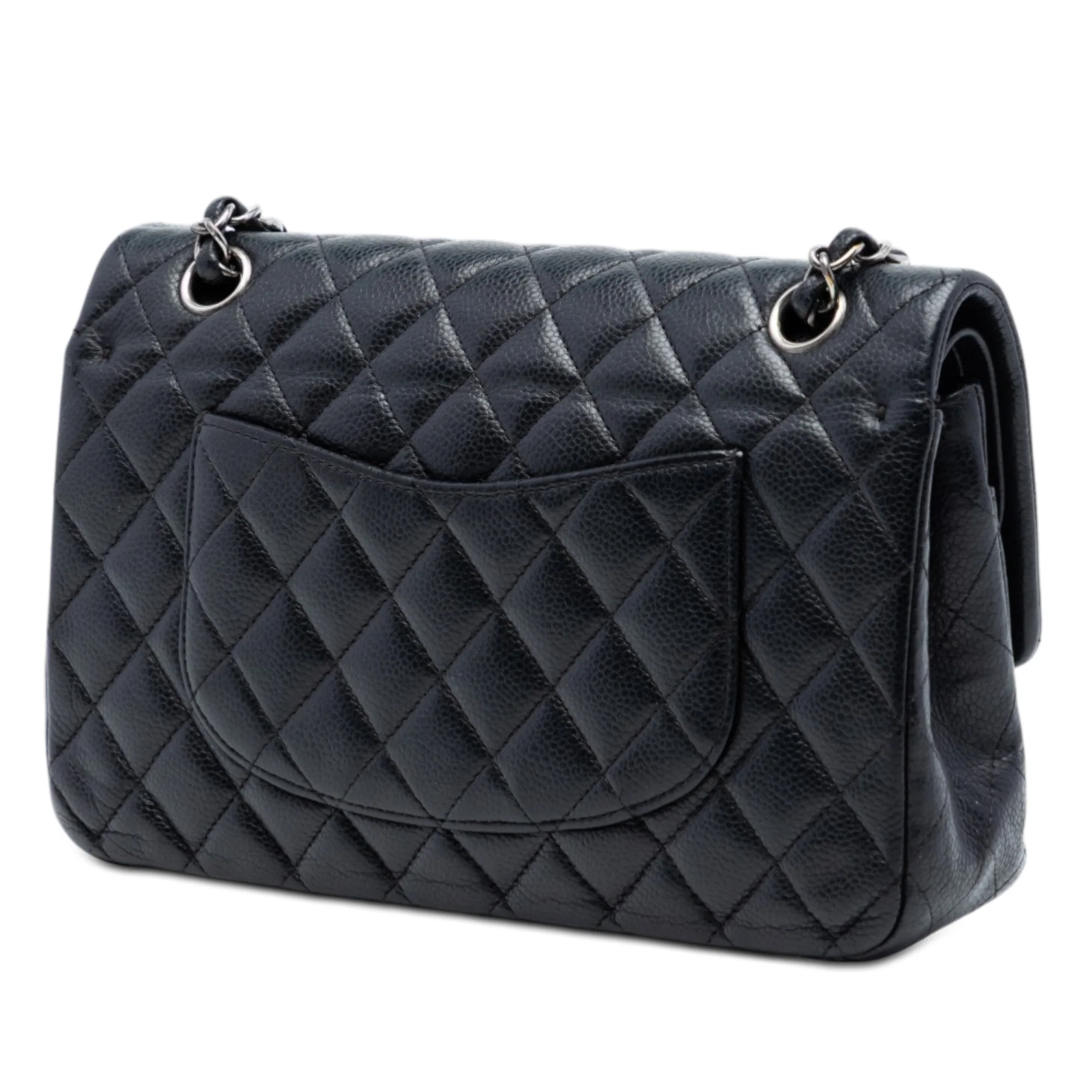 Classic Double Flap Bag Quilted Caviar Medium - Image 2