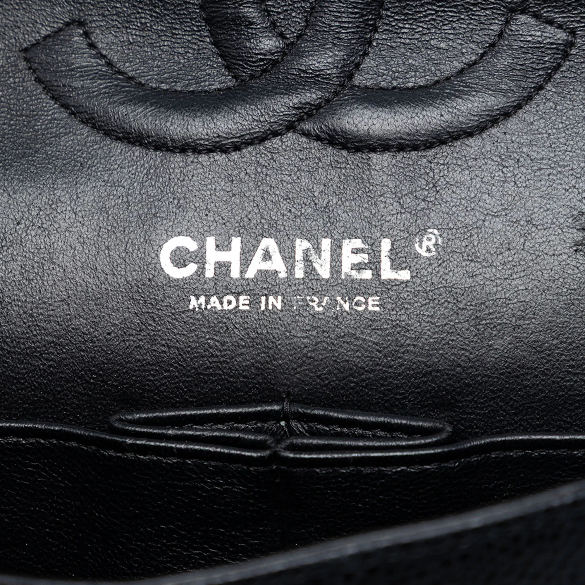 Classic Double Flap Bag Quilted Caviar Medium - Image 5