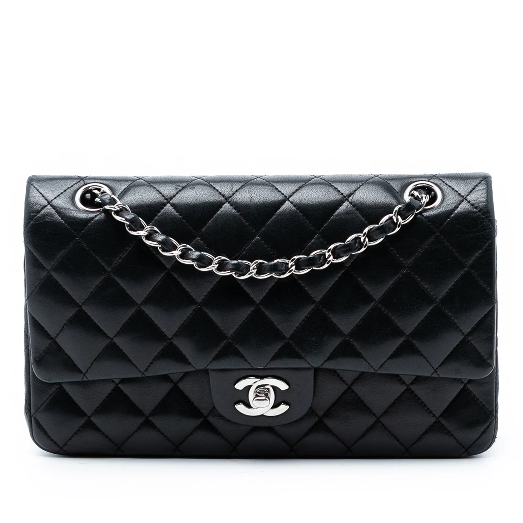 Classic Double Flap Bag Quilted Lambskin Medium