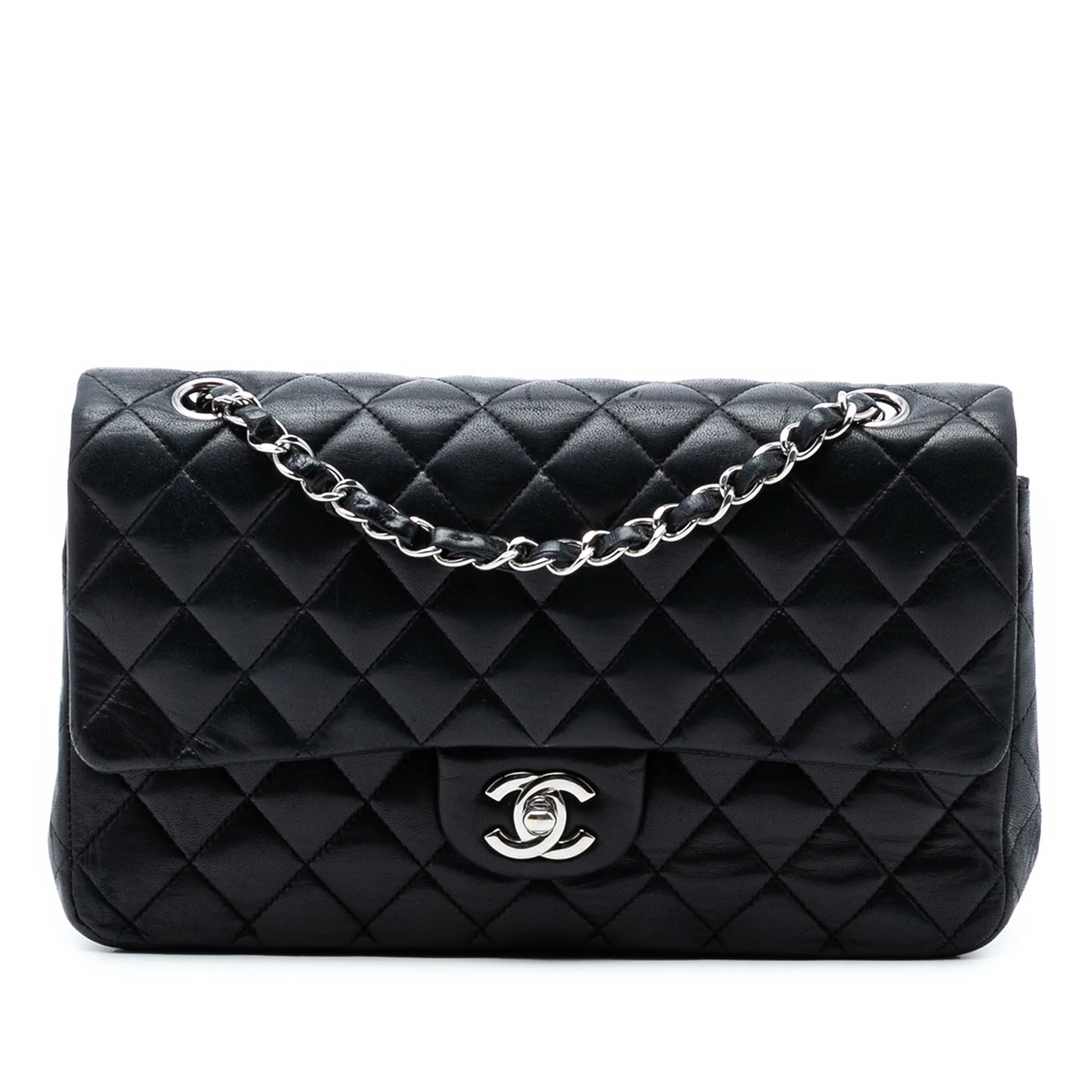 Classic Double Flap Bag Quilted Lambskin Medium