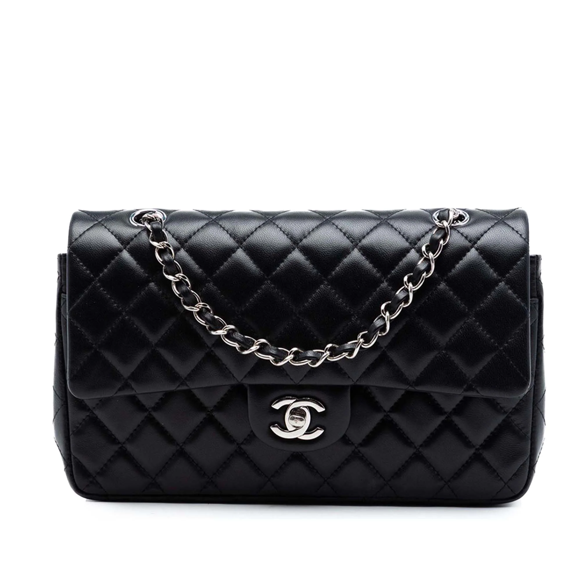 Classic Double Flap Bag Quilted Lambskin Medium
