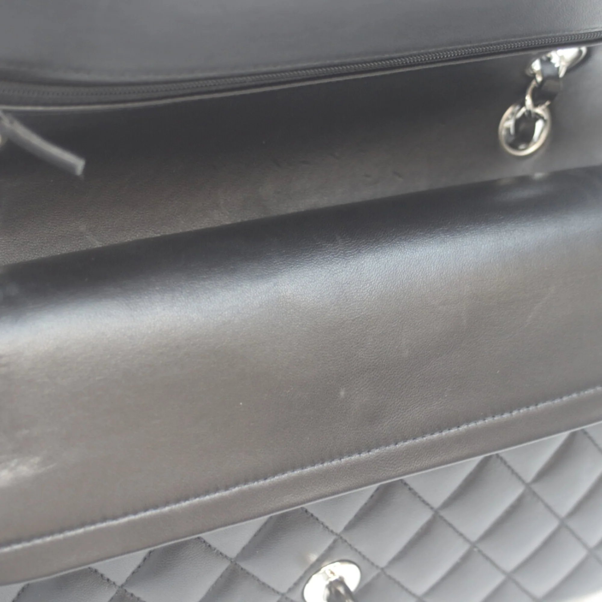 Classic Double Flap Bag Quilted Lambskin Medium - Image 8