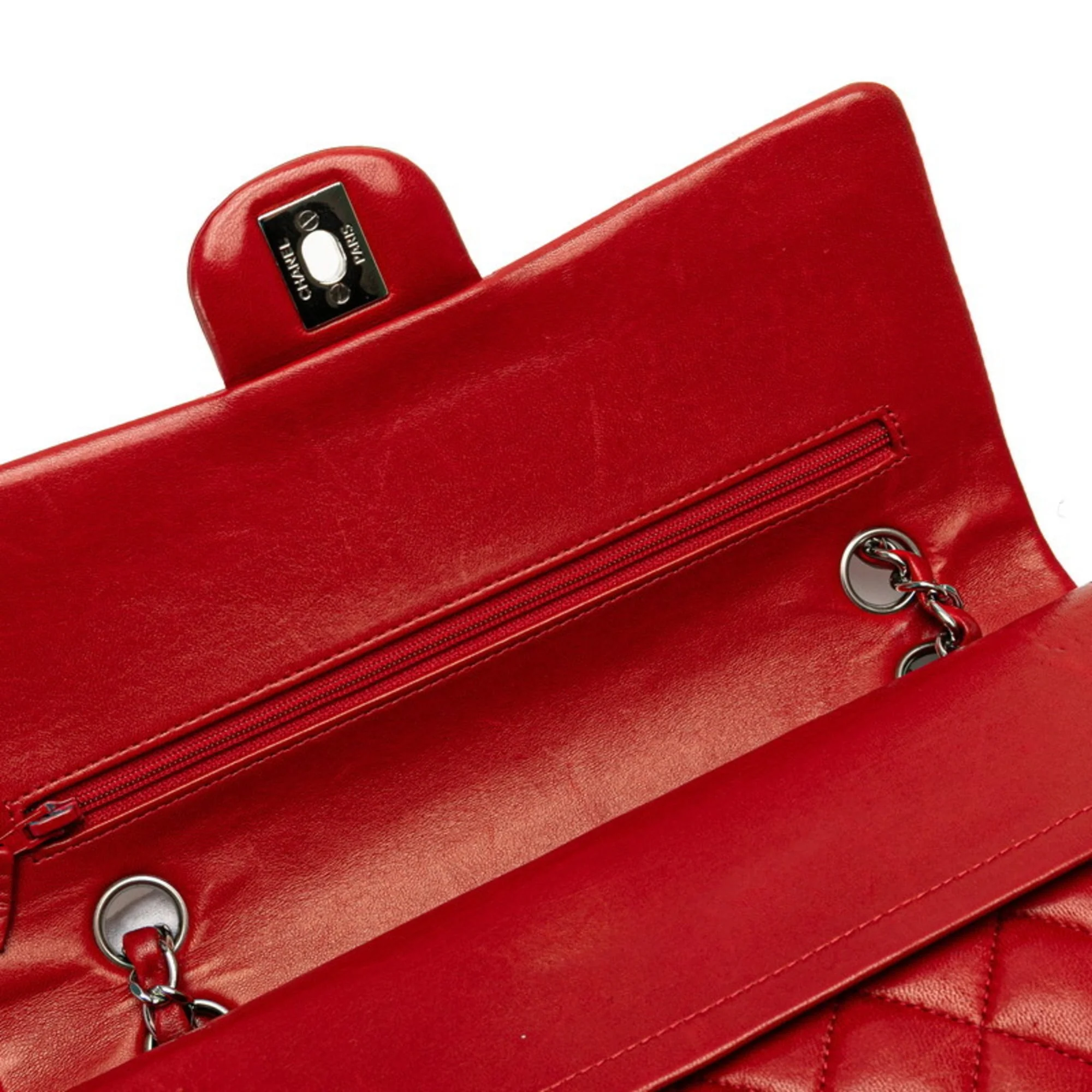 Classic Double Flap Bag Quilted Lambskin Medium - Image 8