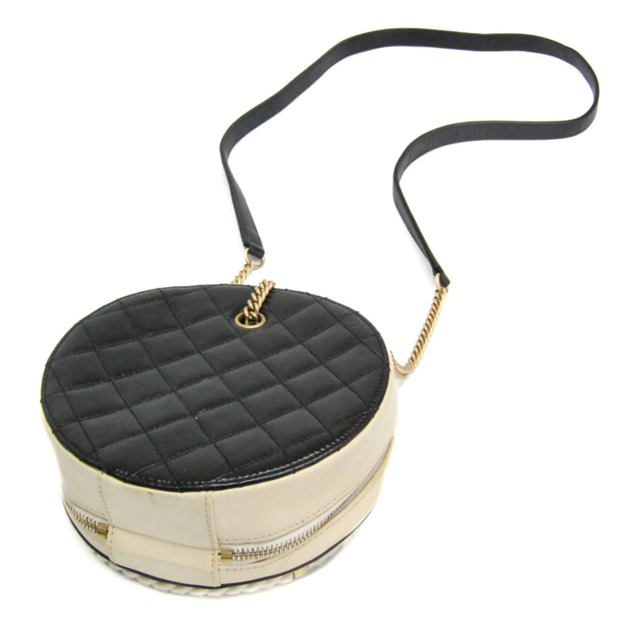En Vogue Round Bag Crumpled Calfskin Small - Image 3