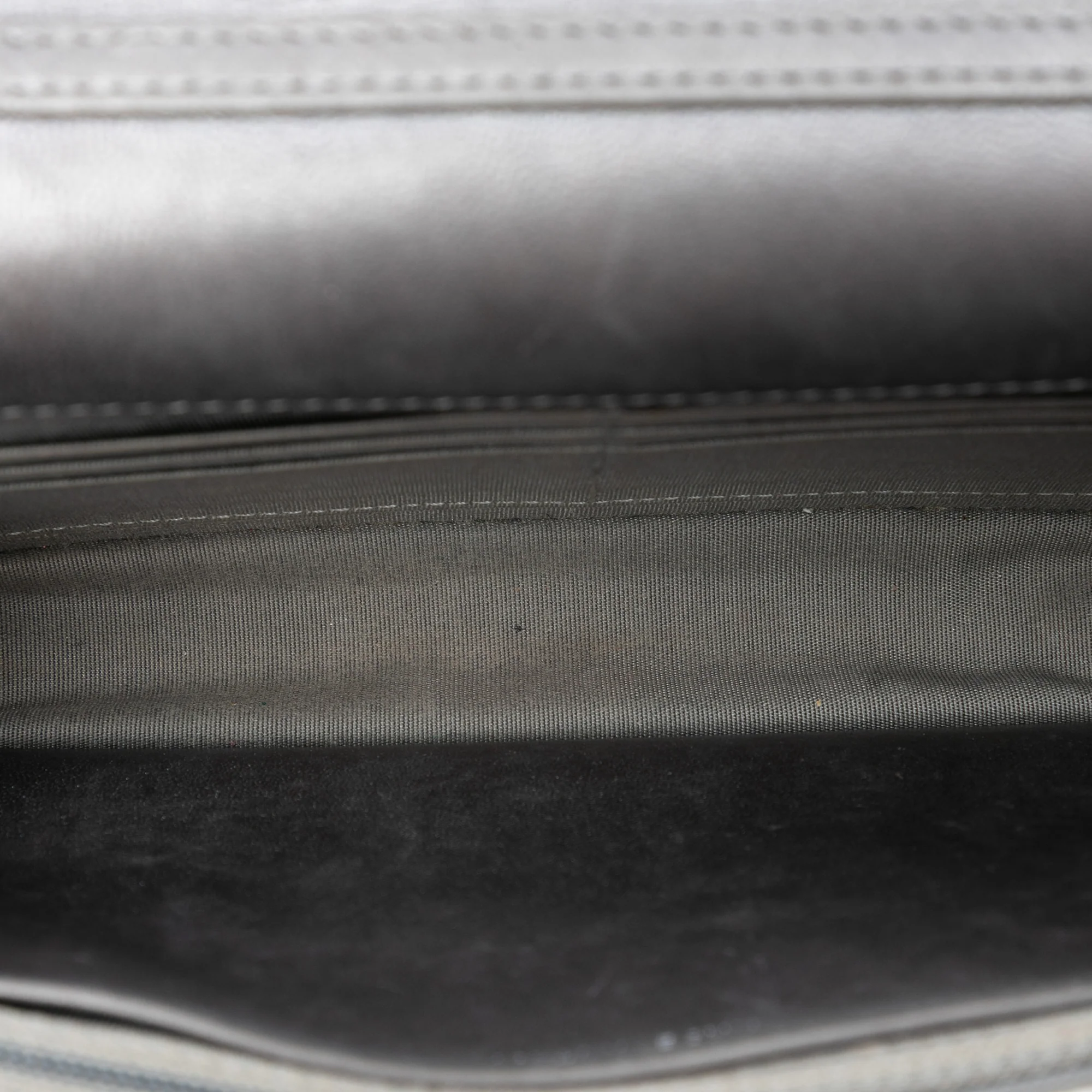 Pearl Strap Wallet on Chain Quilted Lambskin - Image 4