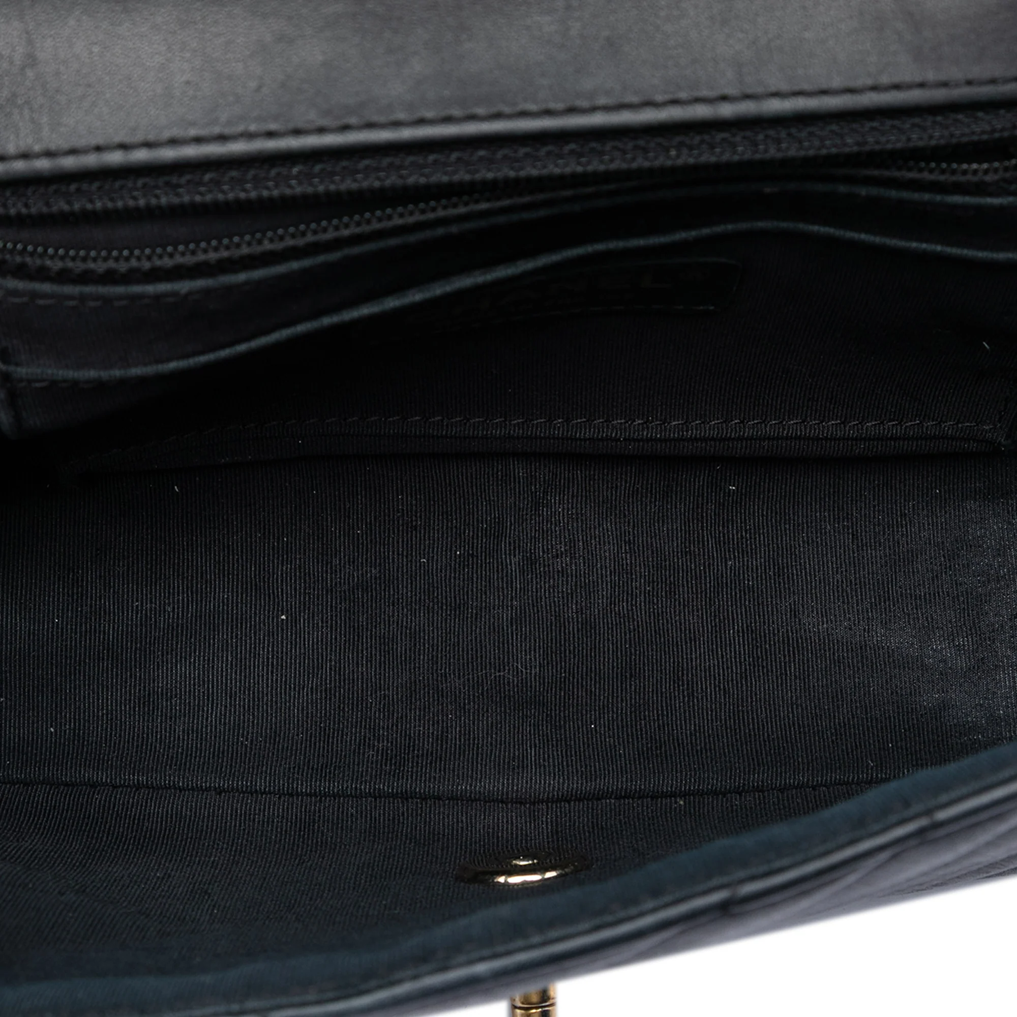 Statement Flap Bag Chevron Calfskin Mini - Image 4