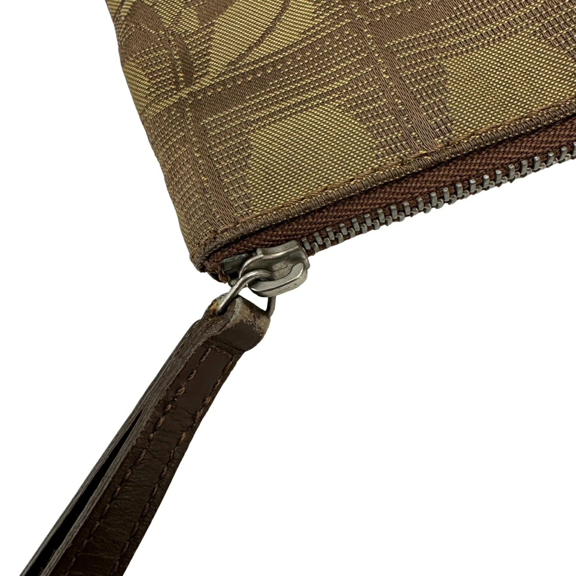 Travel Line Wallet on Chain Quilted Nylon - Image 6