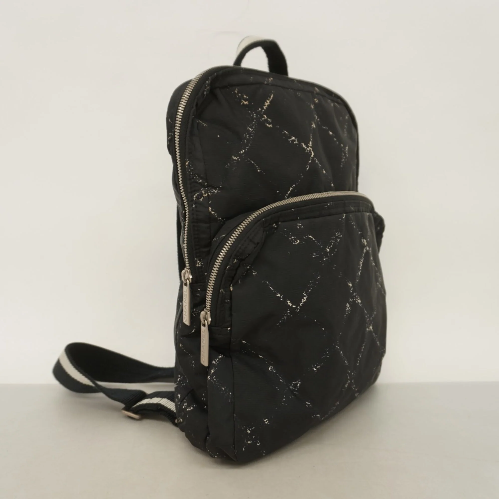 Travel Line Zip Backpack Printed Nylon Medium - Image 2