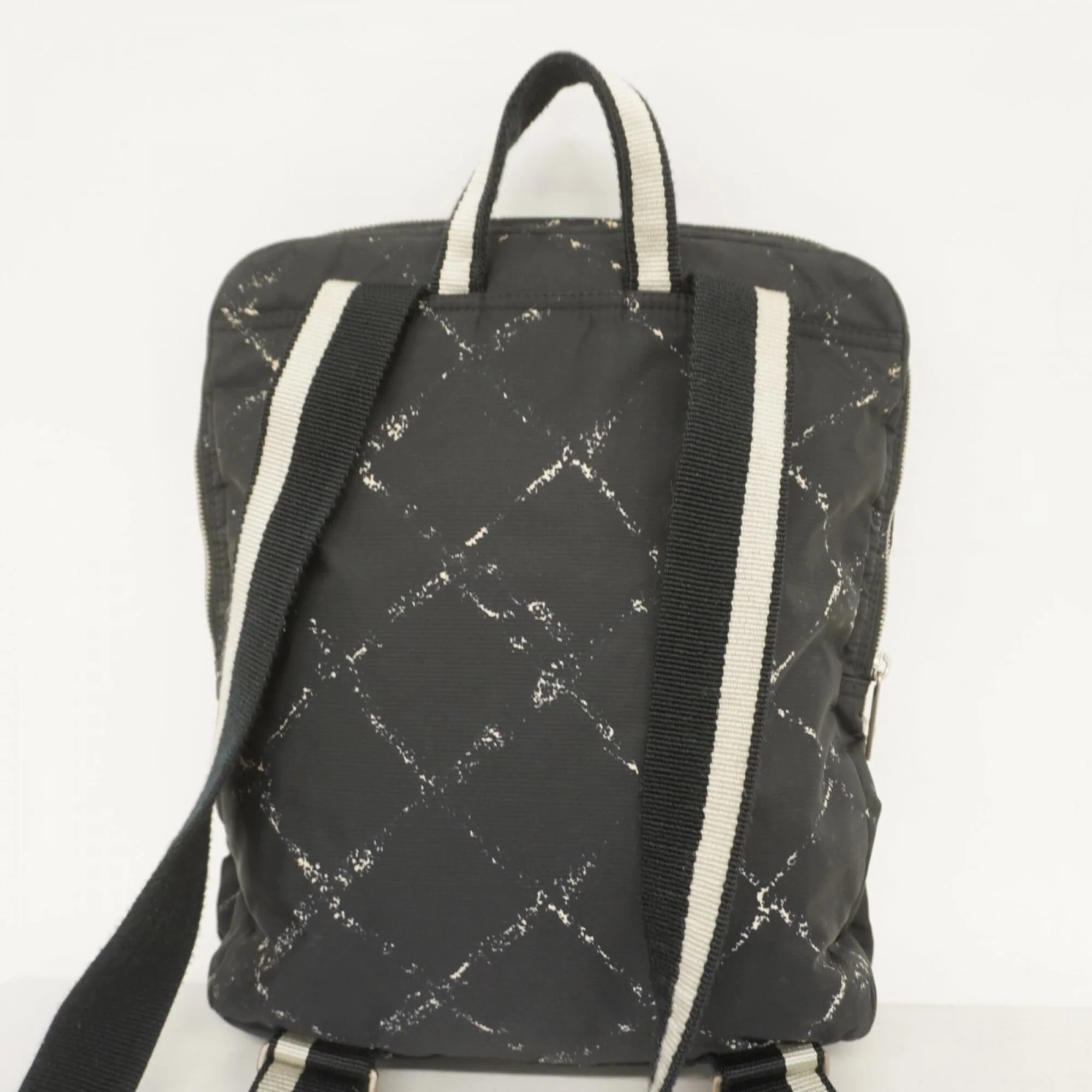 Travel Line Zip Backpack Printed Nylon Medium - Image 8