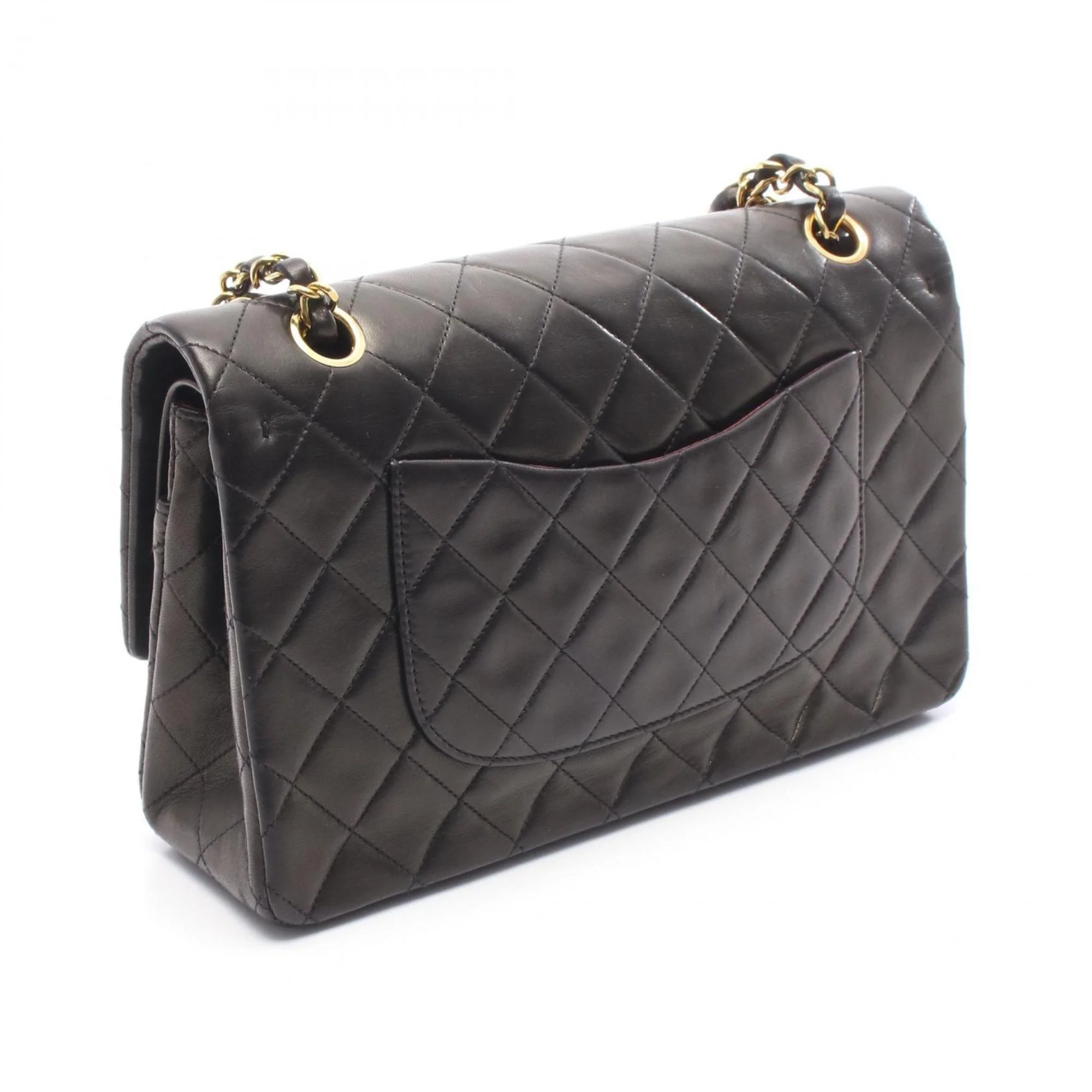 Vintage Classic Double Flap Bag Quilted Lambskin Medium - Image 2