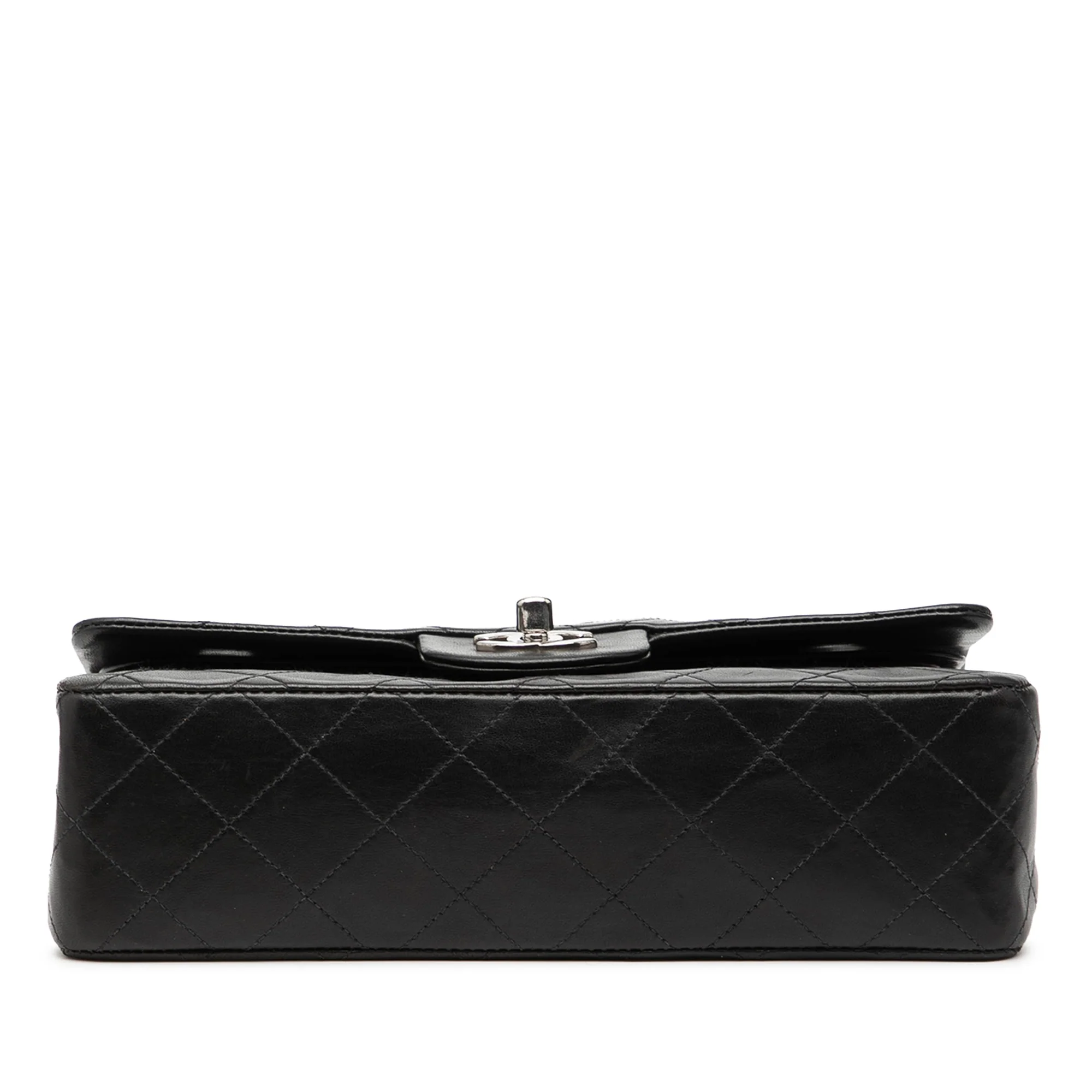 Vintage Classic Double Flap Bag Quilted Lambskin Small - Image 3