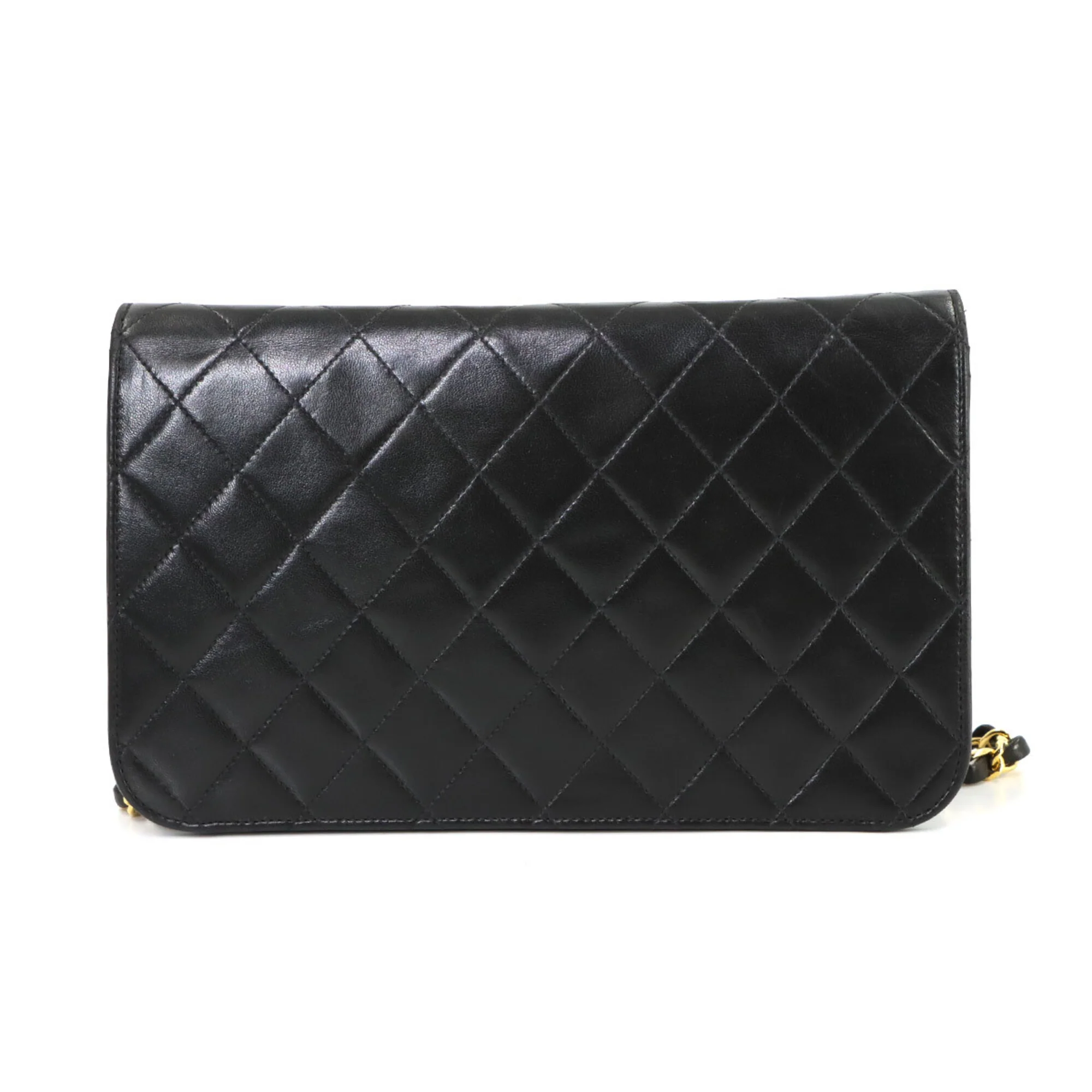 Vintage Full Flap Bag Quilted Lambskin Medium - Image 3