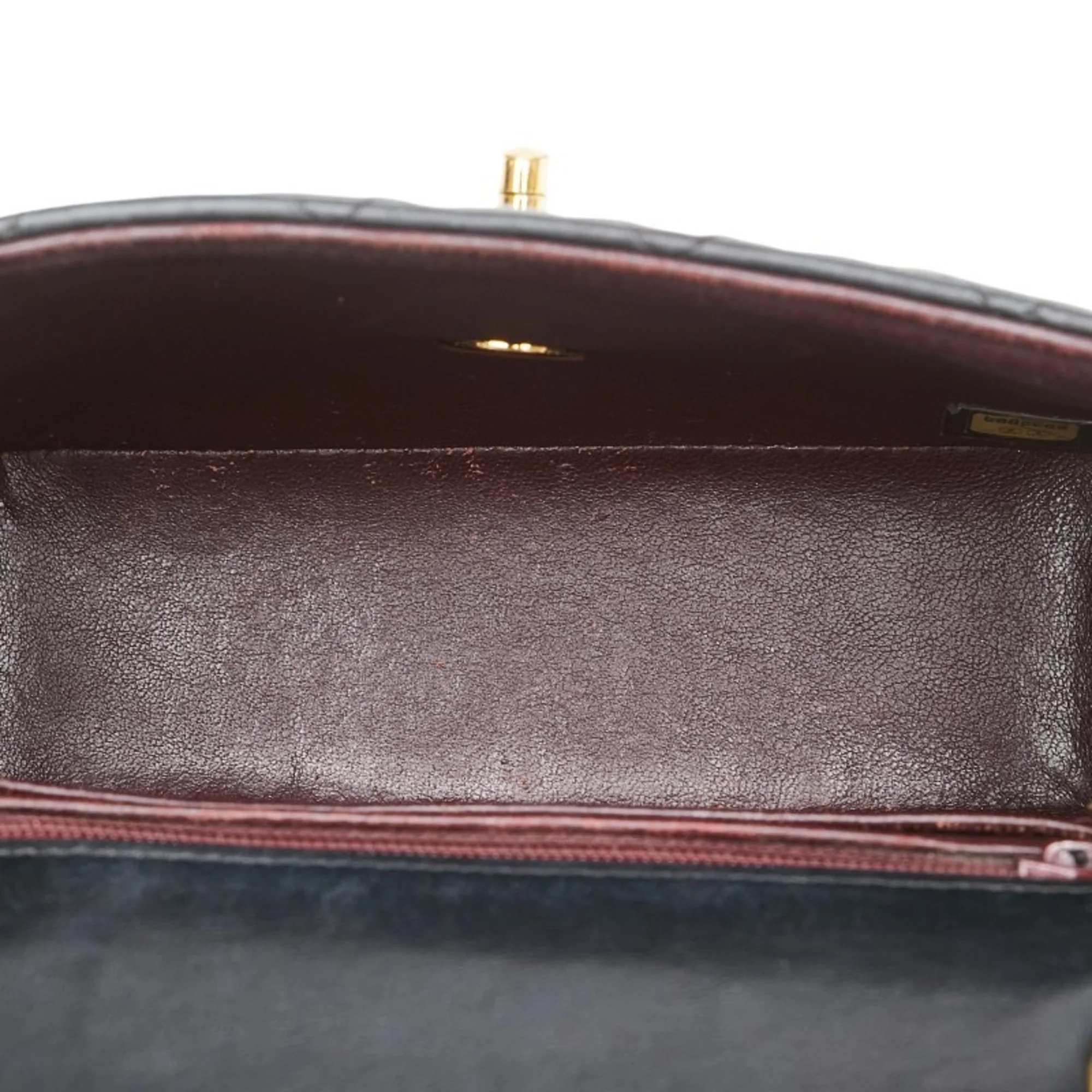 Vintage Square Classic Single Flap Bag Quilted Lambskin Mini - Image 9