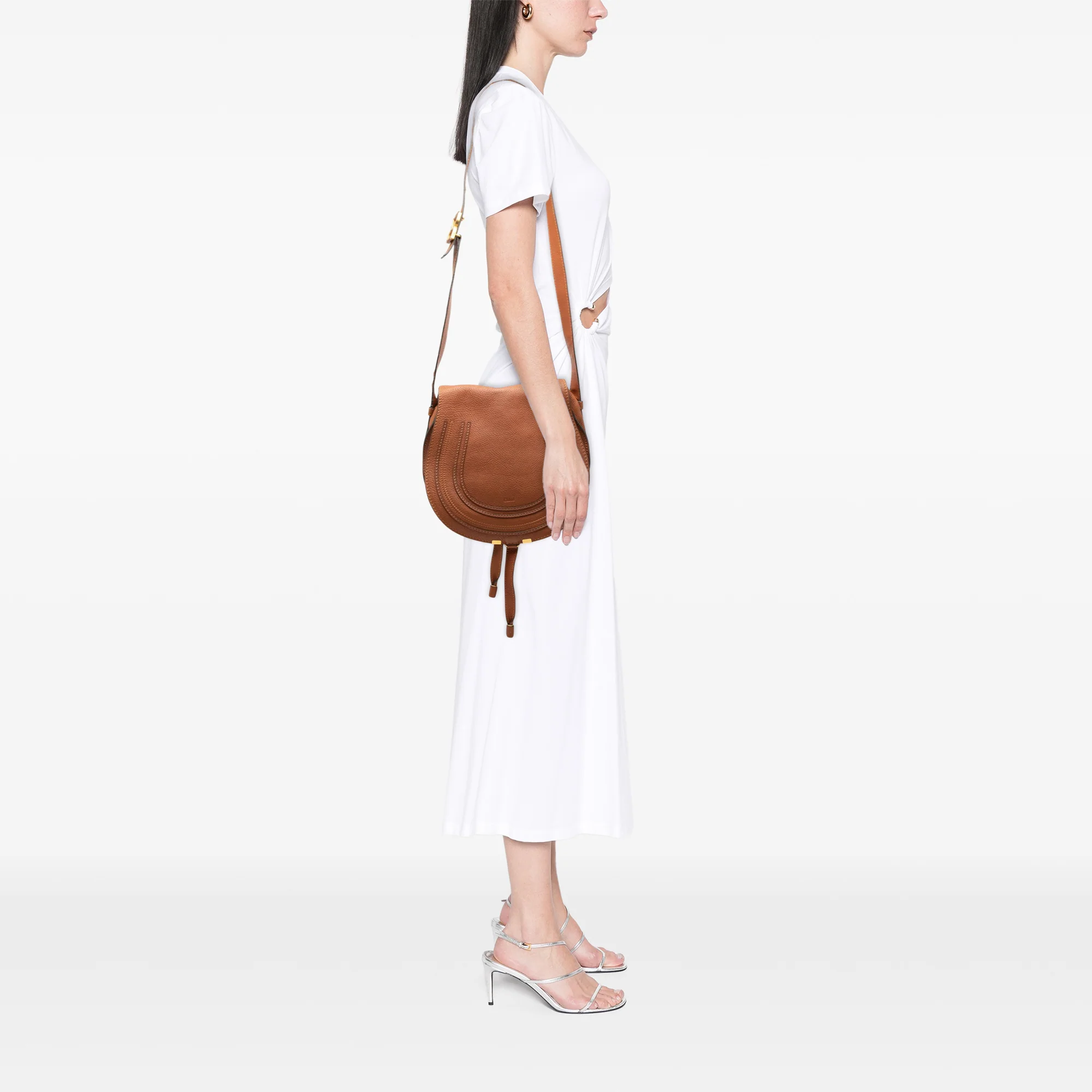 Marcie Crossbody Bag Leather Medium - Image 7